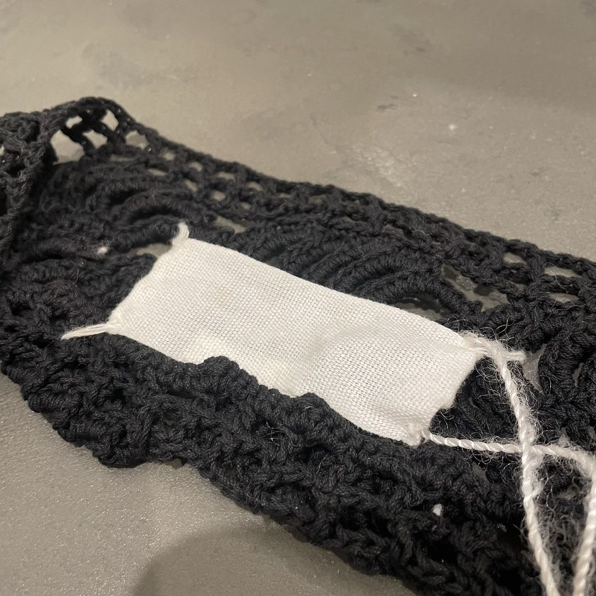 Maison Margiela SS2002 Knitted Cotton Lace Collar Size ONE SIZE - 5 Thumbnail