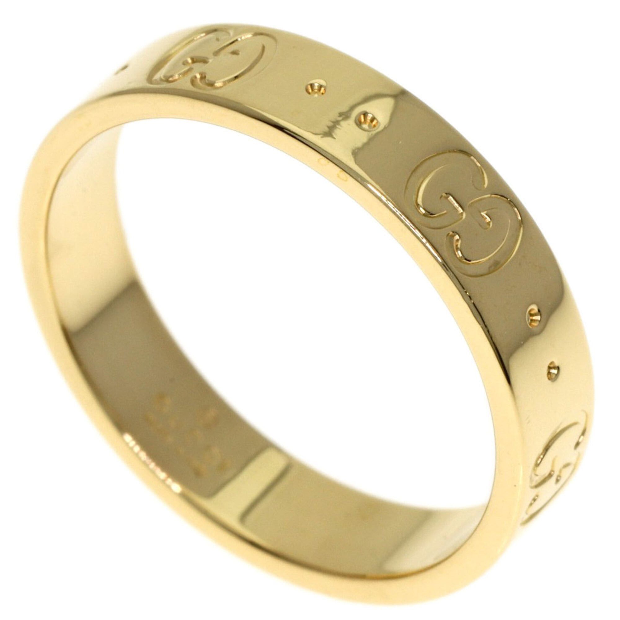 Gucci Gucci Icon #12 Ring - 18K Yellow Gold Women's GUCCI Size ONE SIZE - 1 Thumbnail