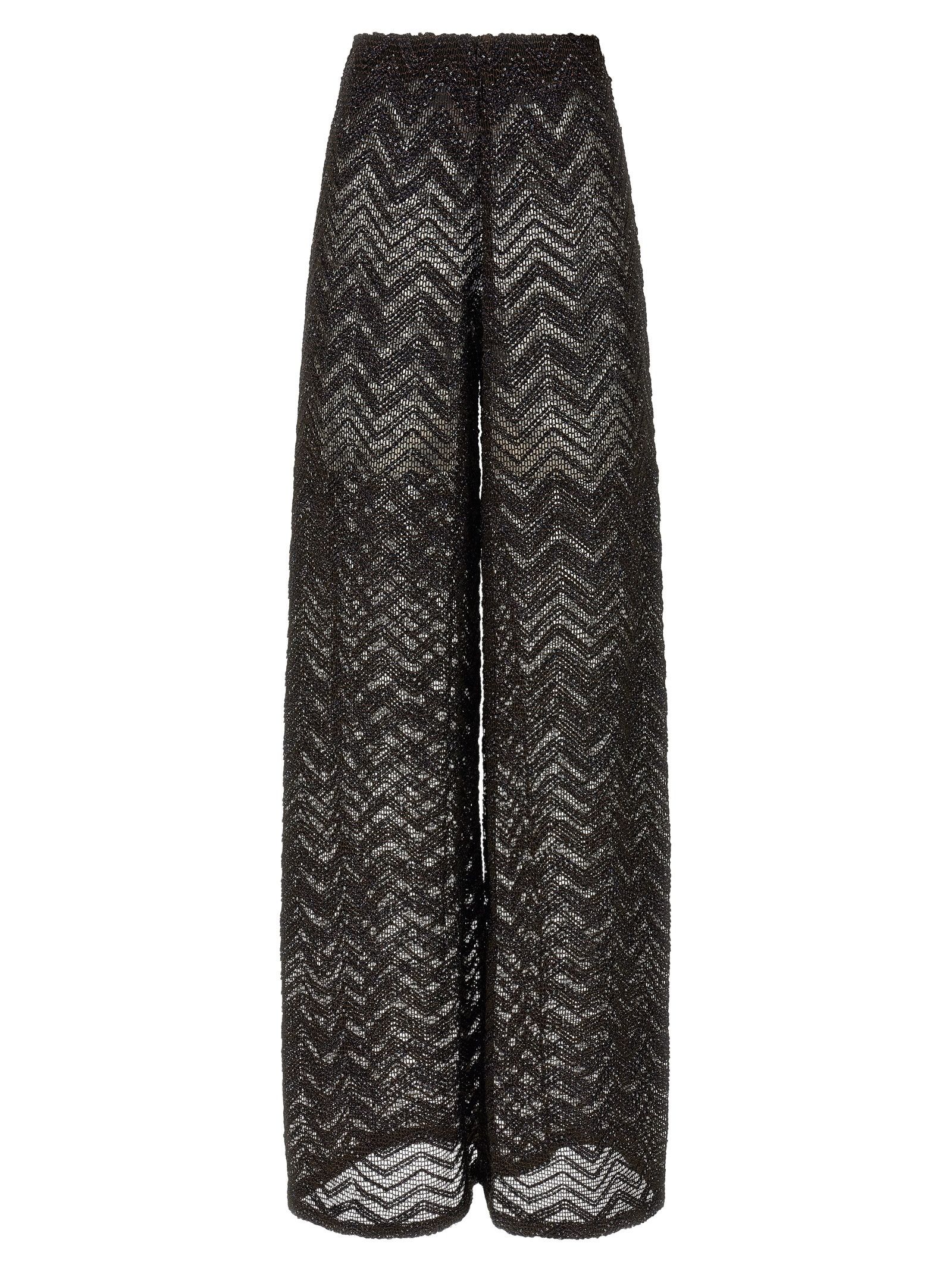 Missoni Zigzag Mesh Pants Size 30" / US 8 / IT 44 - 1 Thumbnail