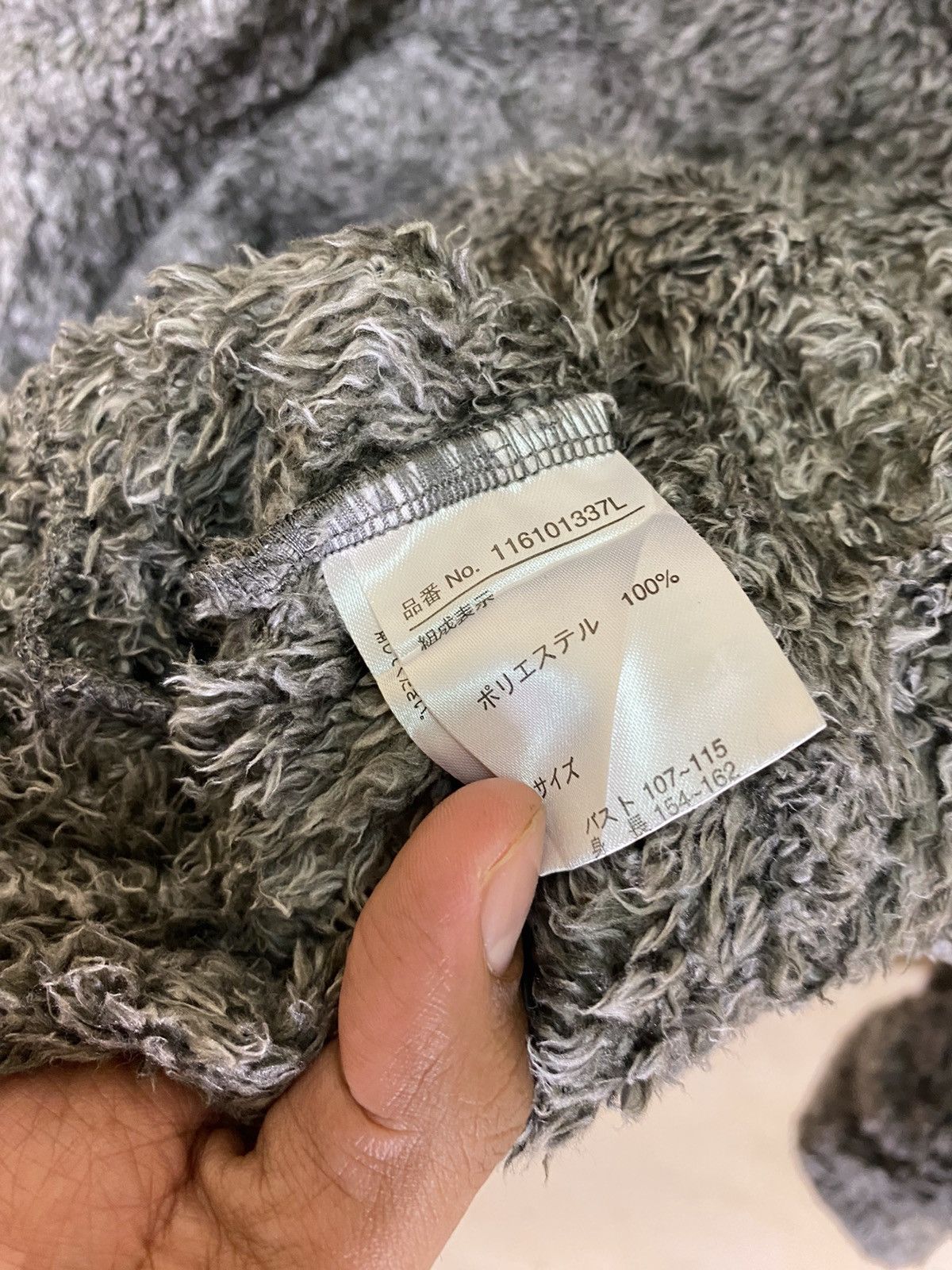 Disney × Mickey Mouse Disney Big Font Mickey Sherpa Hoodie Size US L / EU 52-54 / 3 - 9 Thumbnail