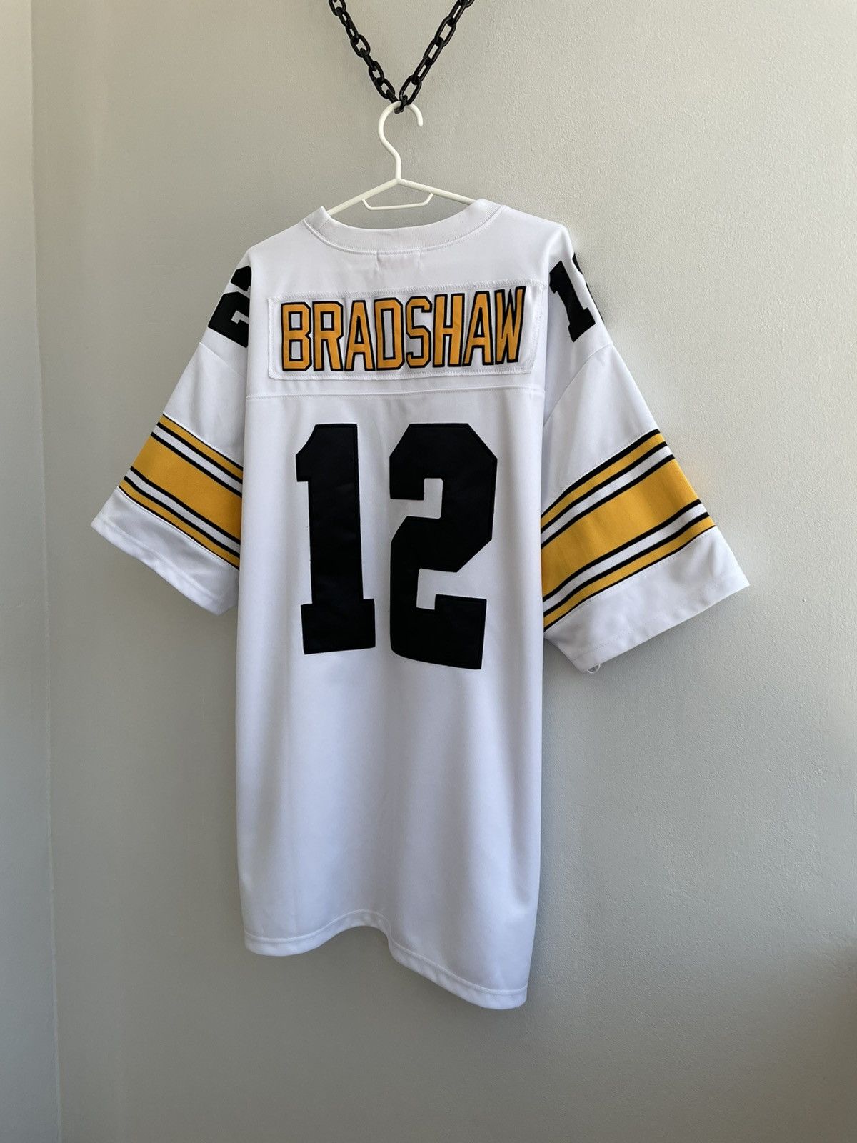Mitchell & Ness Pittsburg Steelers Terry Bradshaw NFL Football Shirt Jersey Size US XL / EU 56 / 4 - 2 Thumbnail