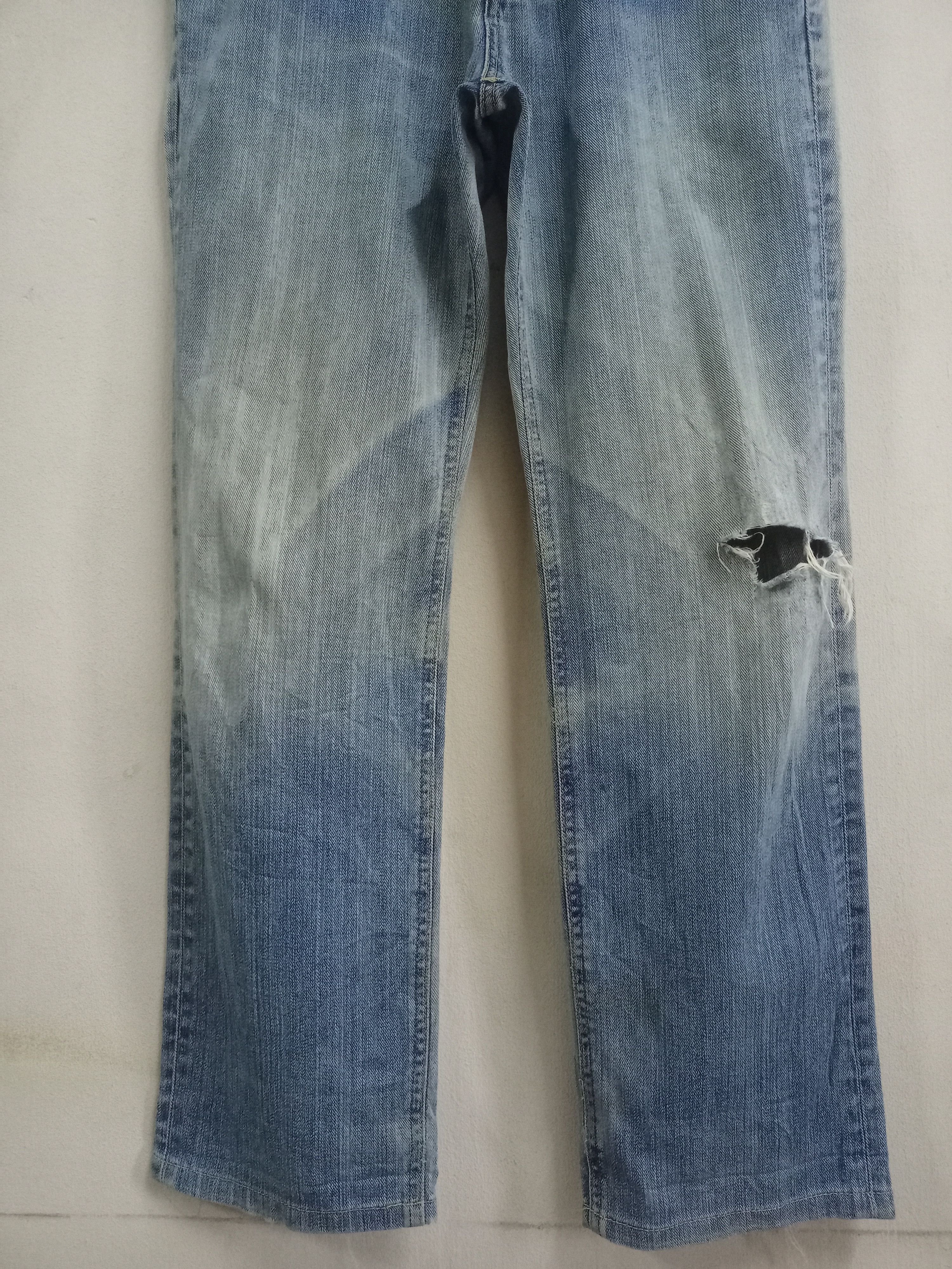 Lee Vintage Japanese Lee Riders Distressed Baggy Jeans Size US 32 / EU 48 - 6 Thumbnail