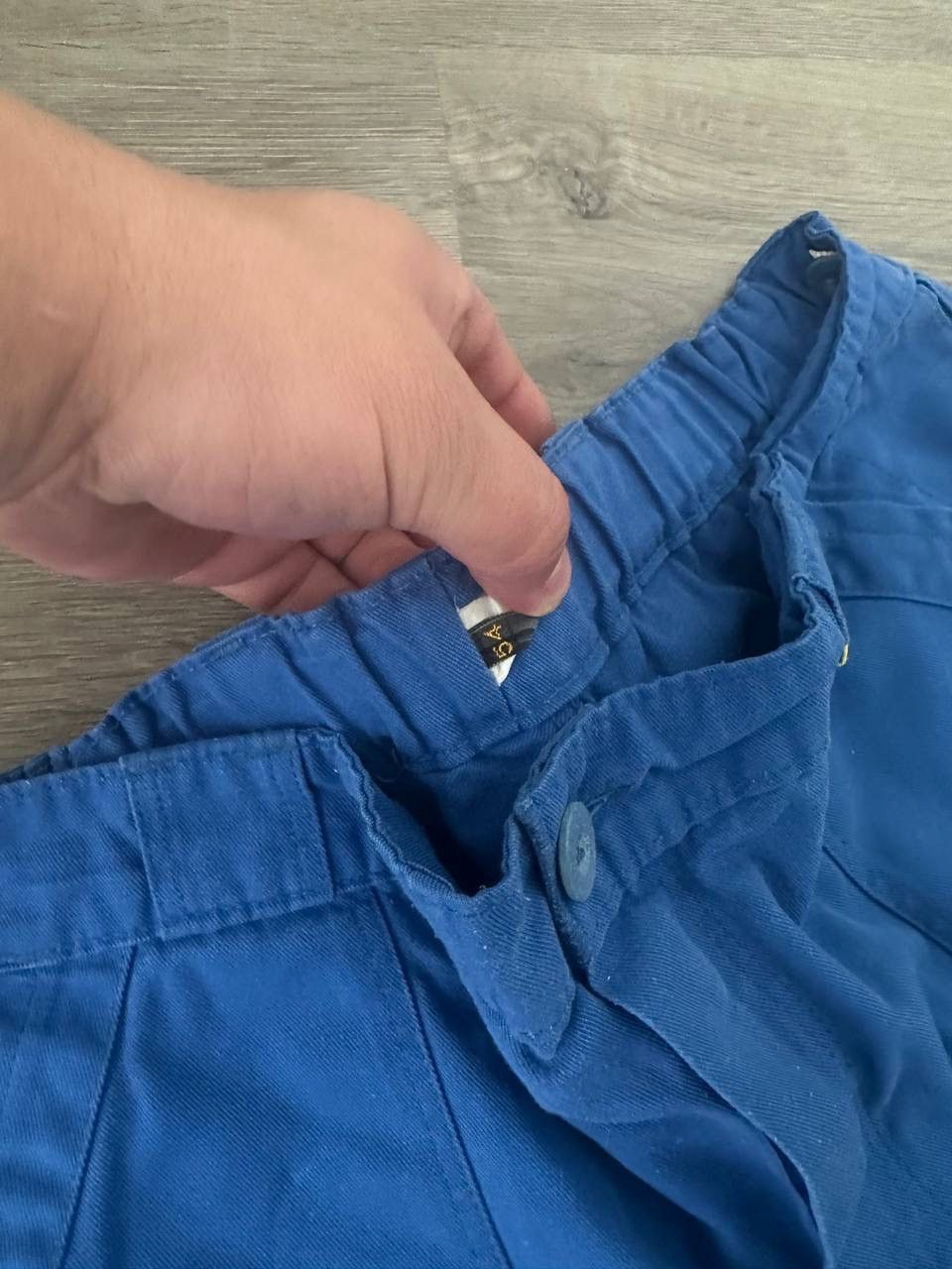 Japanese Brand × Vintage Vintage Japanese Workwear Blue Universals Surplus Army Pants Size US 34 / EU 50 - 7 Thumbnail