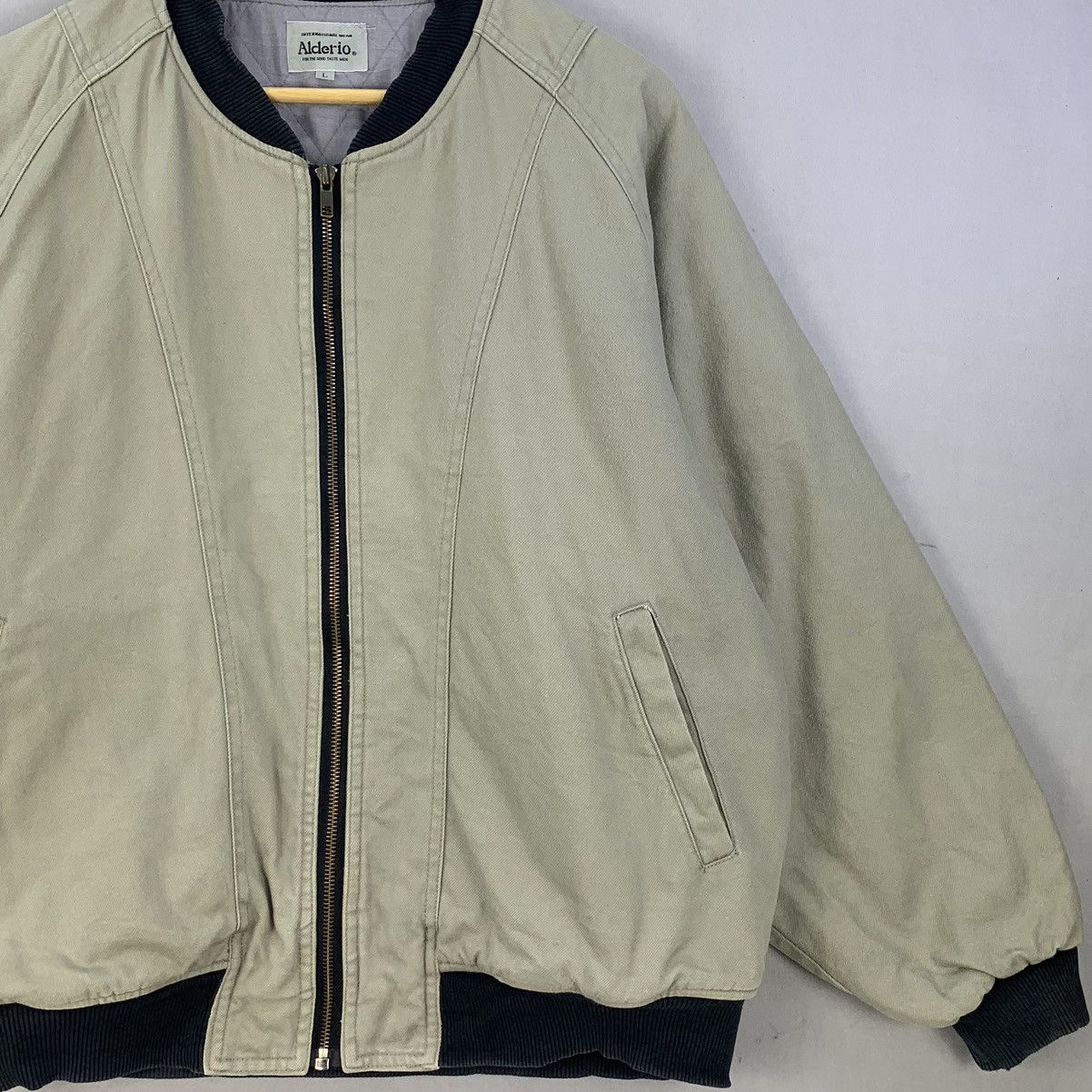 Japanese Brand Vintage 90s Japan Made Bomber Jacket Workwear Style Size US XL / EU 56 / 4 - 5 Thumbnail