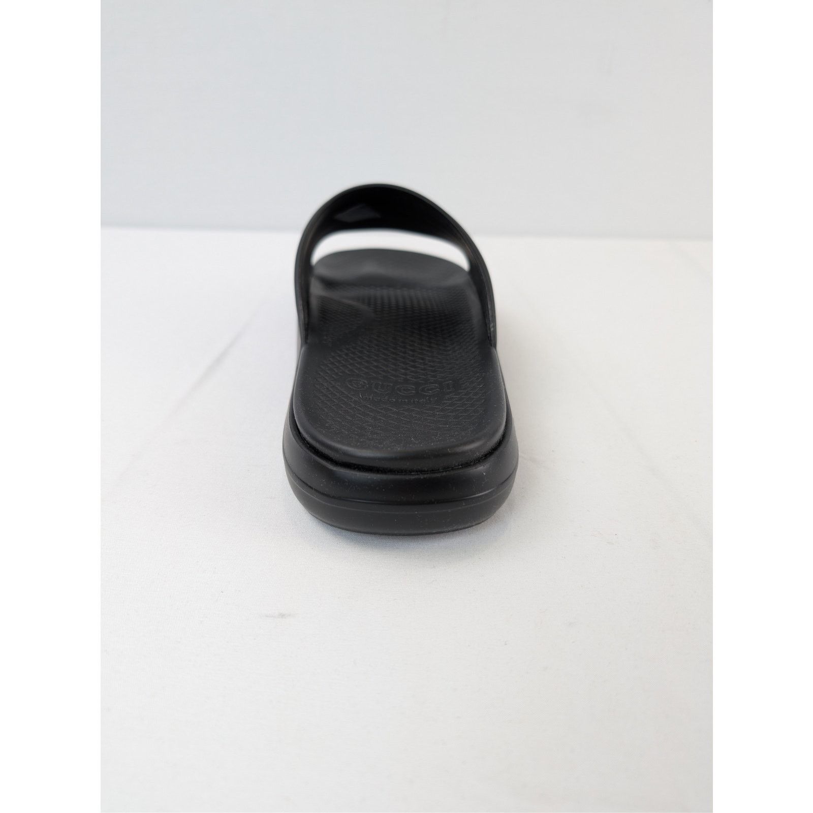 Gucci o1rshd1 Men's Web Slide Sandal Slipper with signature green Size US 11.5 / EU 44-45 - 11 Thumbnail
