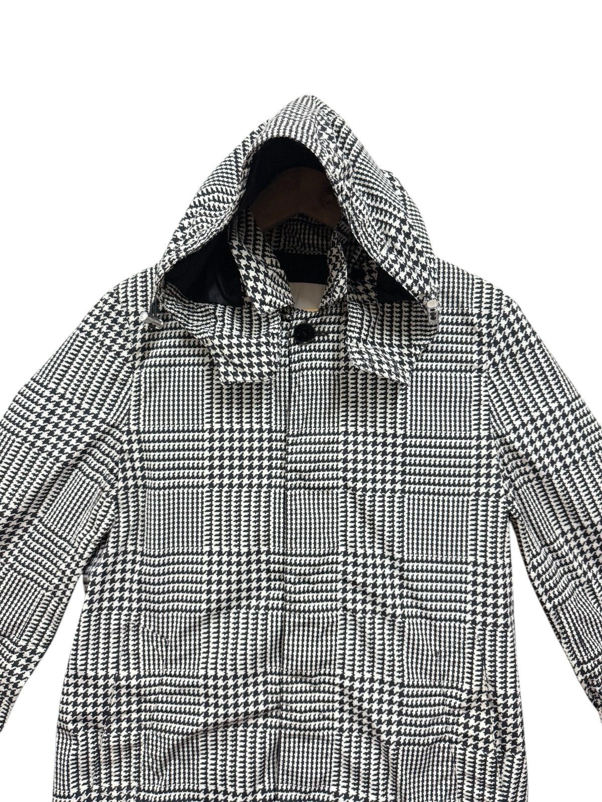 Mackintosh Mackintosh Hooded Glen Plaid Nylon Jacket Size US M / EU 48-50 / 2 - 3 Thumbnail