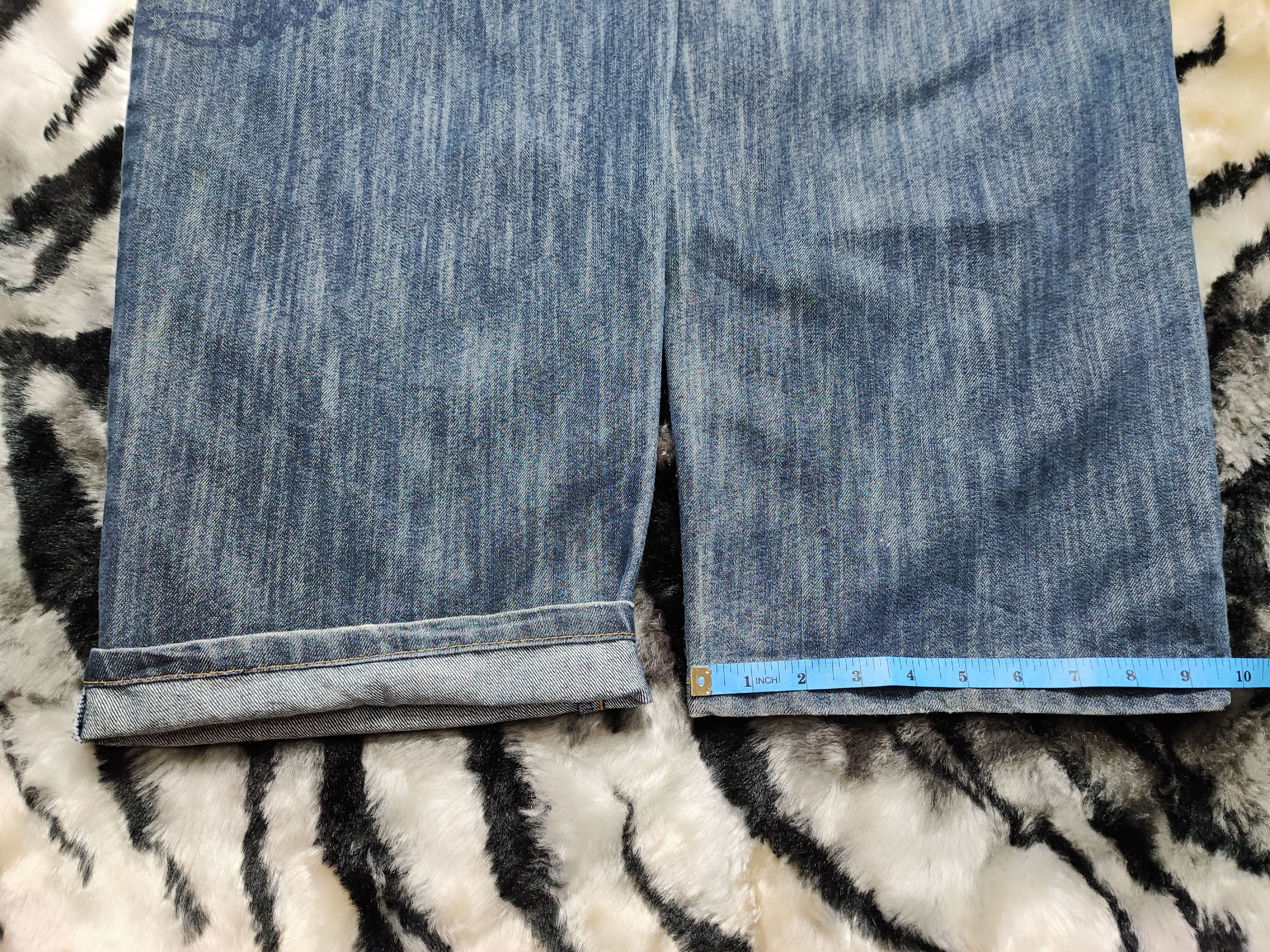 Affliction Skull Jeans Baggy Design by AC:CESS Size US 38 / EU 54 - 14 Thumbnail