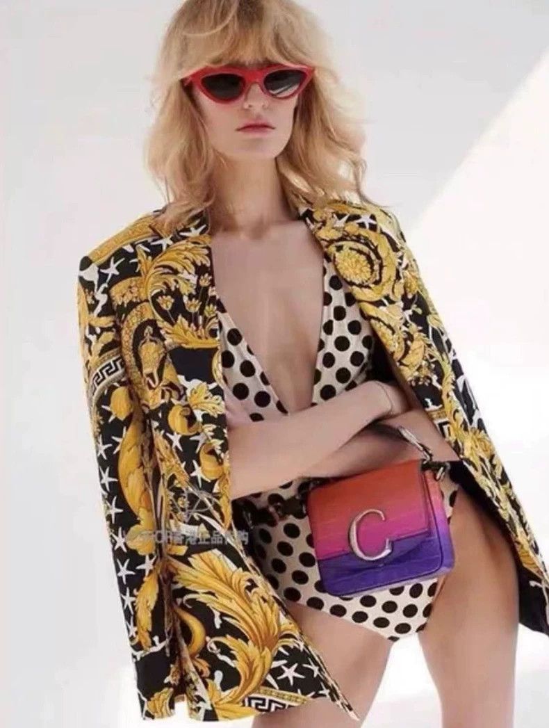 Versace Versace Baroque style suit top coat Size S / US 4 / IT 40 - 2 Thumbnail