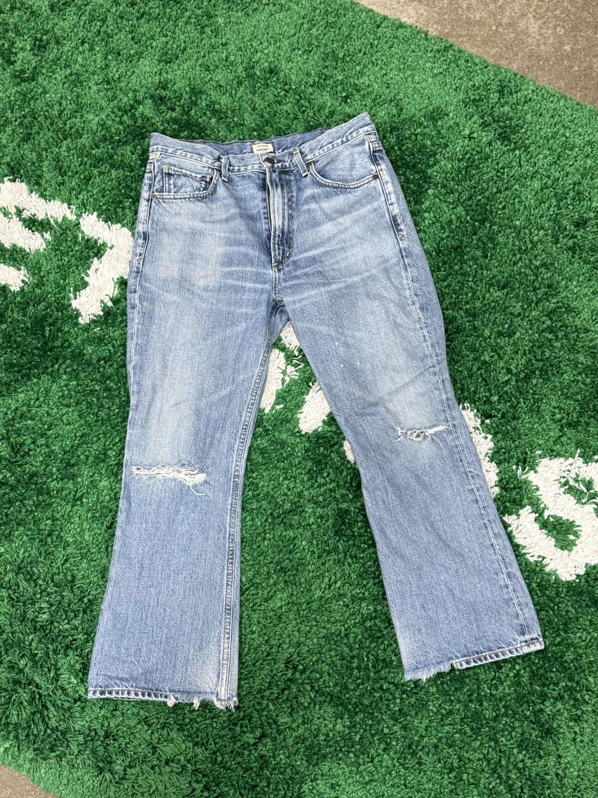 Citizens Of Humanity Citizens of Humanity Estella High Rise Angle Flare Denim 29 Size 29" - 1 Thumbnail
