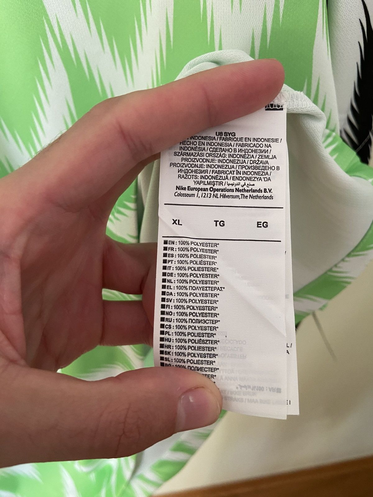 Nike Nike Nigeria 2018 World cup Size US XL / EU 56 / 4 - 6 Thumbnail