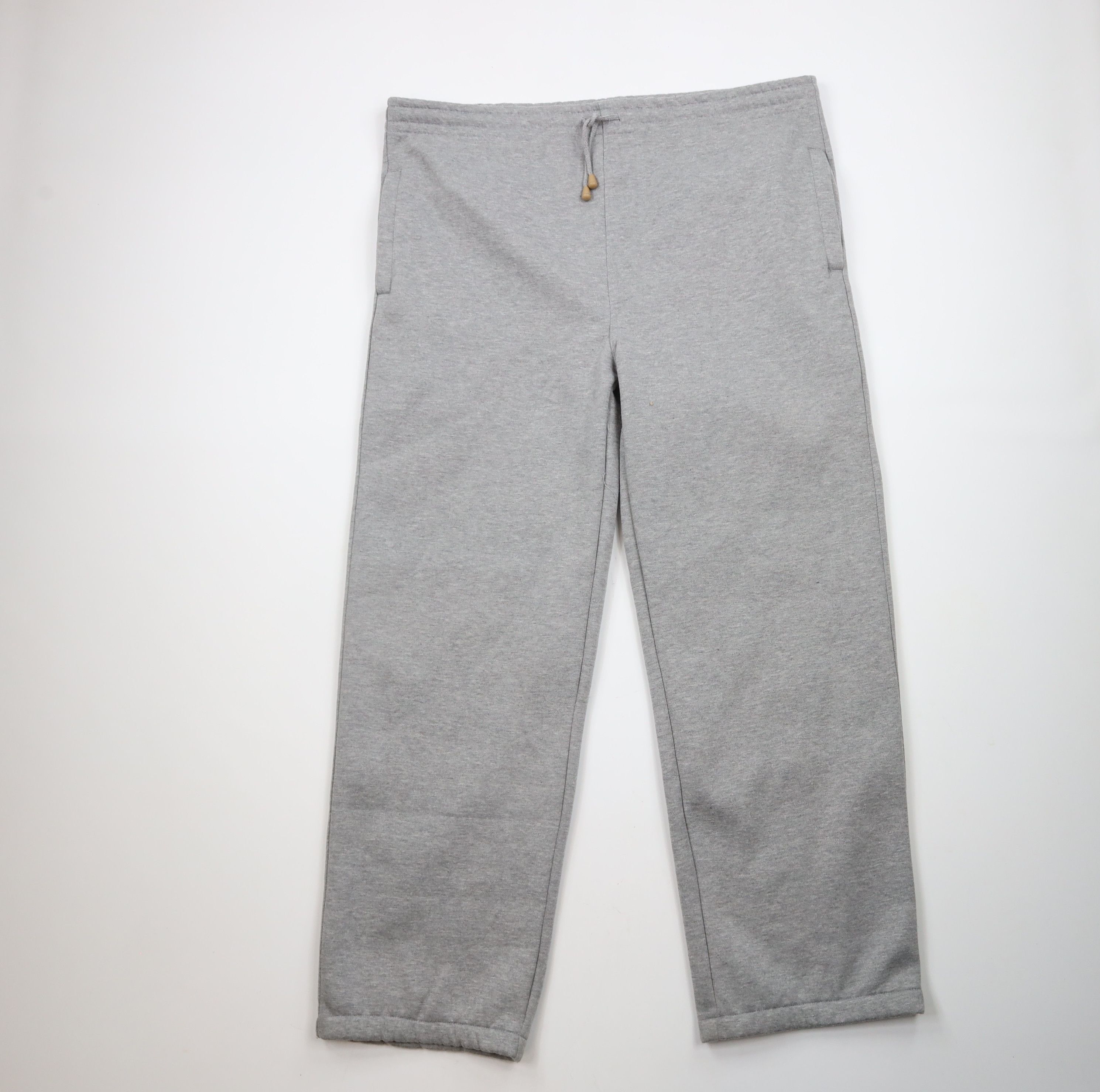 Vintage Vintage 90s Streetwear Heavyweight Wide Leg Sweatpants Gray Size US 40 / EU 56 - 1 Thumbnail