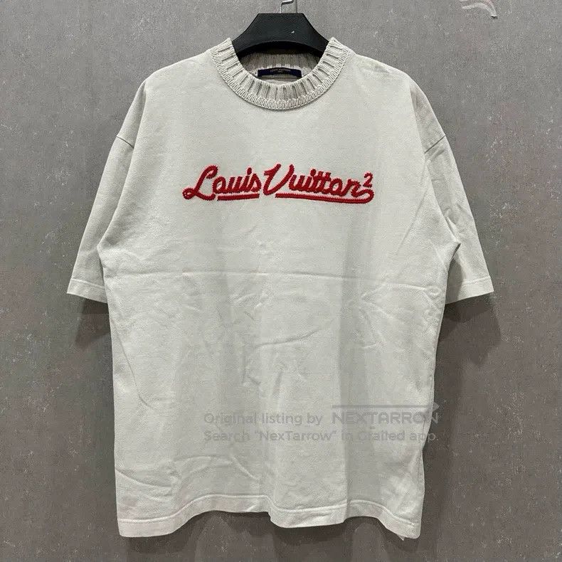 Louis Vuitton Louis Vuitton Embroidered nigo short sleeves Size US L / EU 52-54 / 3 - 1 Thumbnail