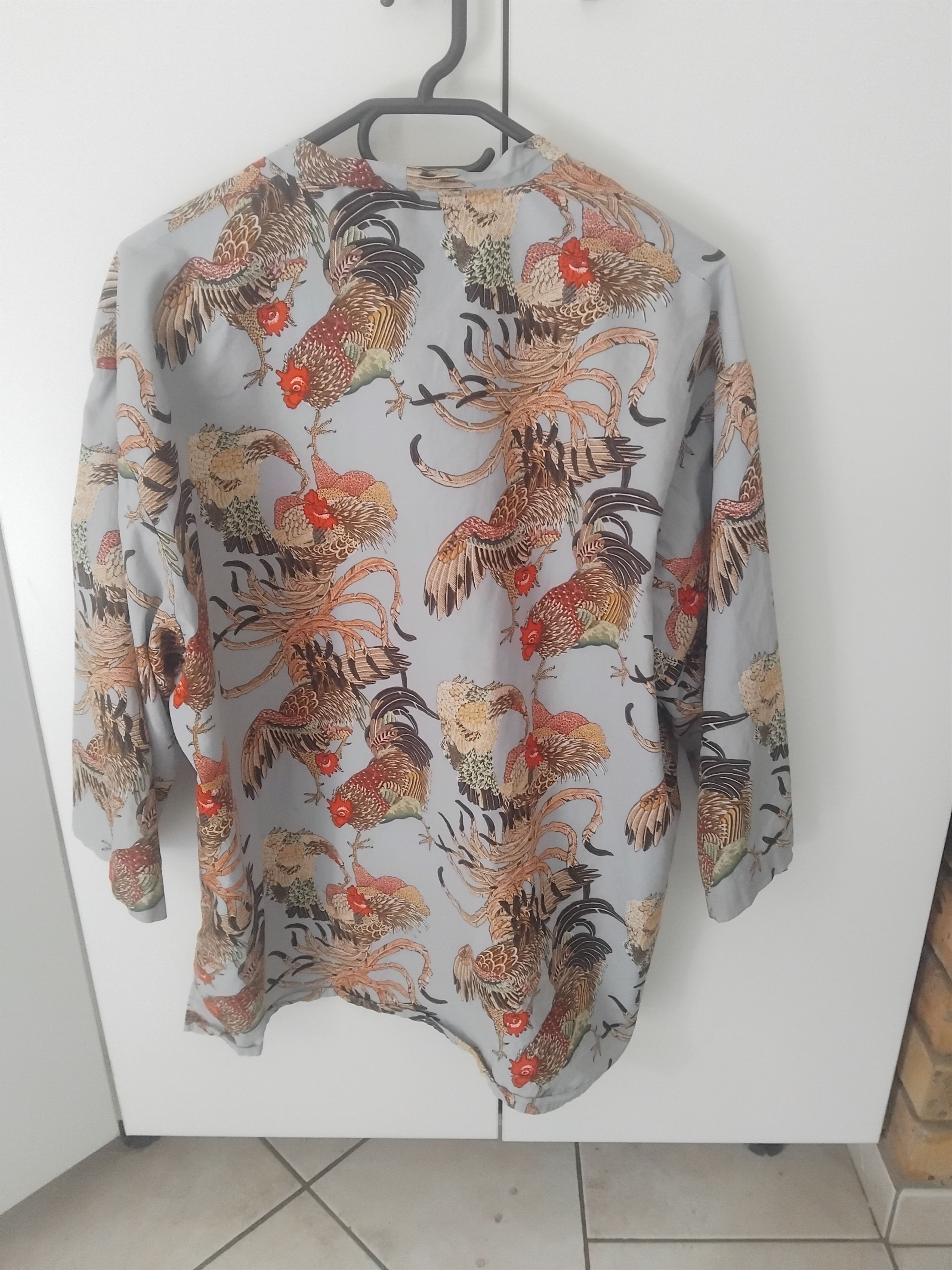 Other Nipoaloha Peacock Print Kimono Shirt Size US M / EU 48-50 / 2 - 3 Thumbnail