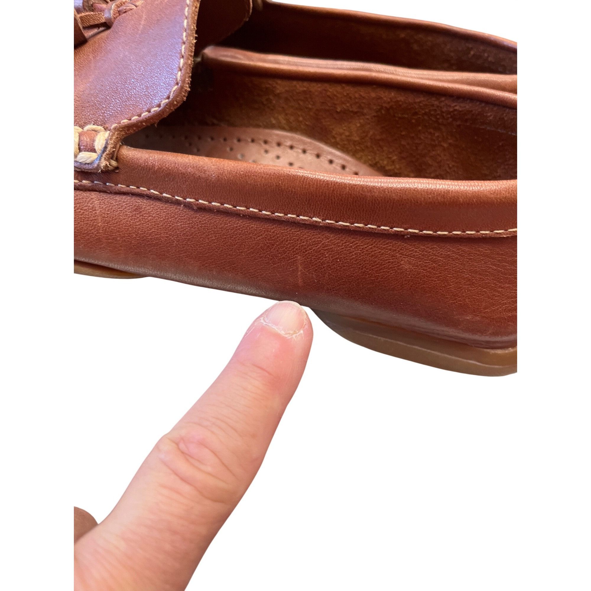 Dexter Shoe Company Dexter wms brown leather handmade dress casual loafers sz 8M Size US 8 / IT 38 - 12 Thumbnail