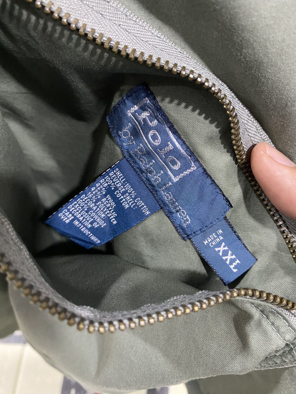 Polo Ralph Lauren Rare Polo Ralph Lauren Fortis Tigrim Reversible Ma-1 Jacket Size US XXL / EU 58 / 5 - 17 Thumbnail