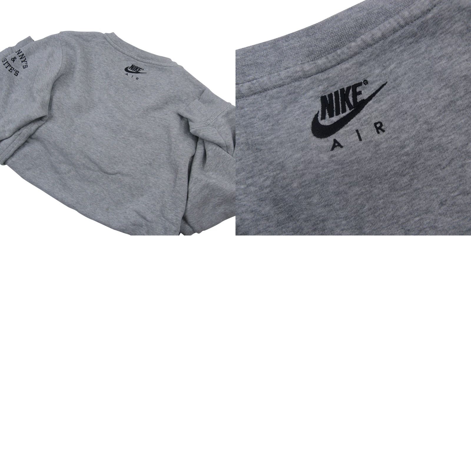 VINTAGE Nike Penny Hardway Penny's and Posite's Five Sweatshirt Shirt Mens Small Gray Pullover 1 cent logo