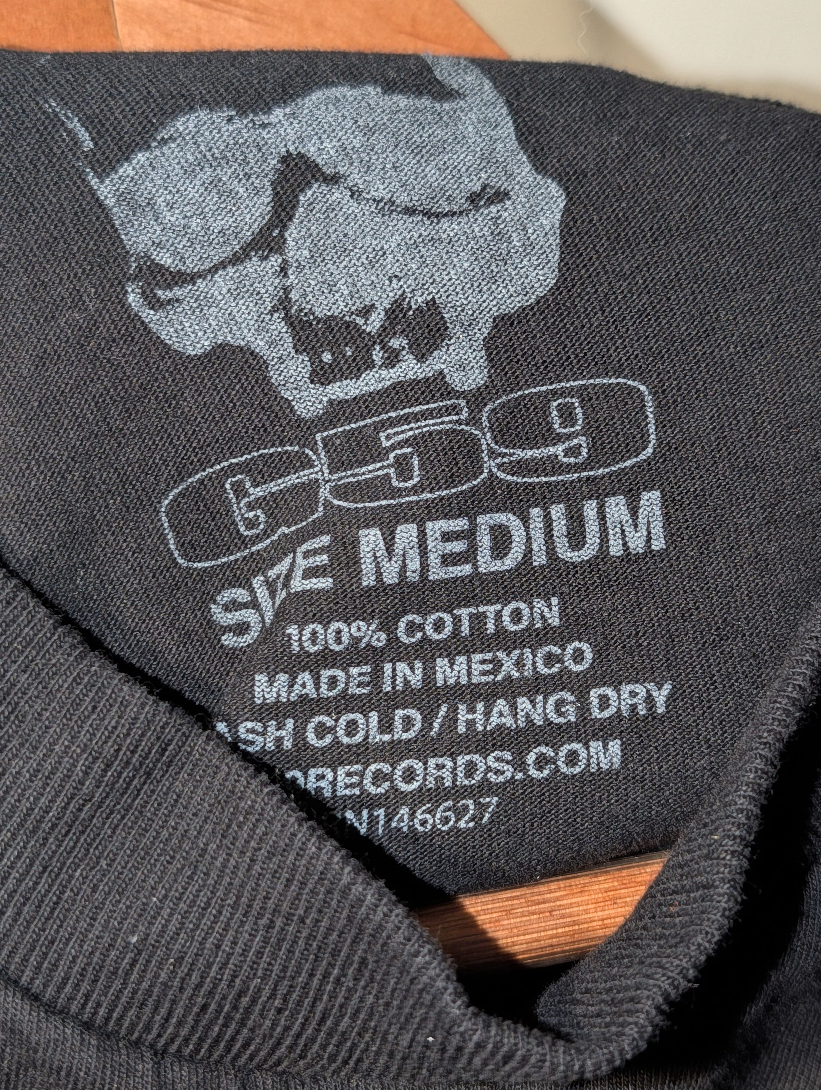 G59 Records G59 Suicideboys Skull Logo T Shirt Grey Day Tour Merch Size US M / EU 48-50 / 2 - 5 Thumbnail