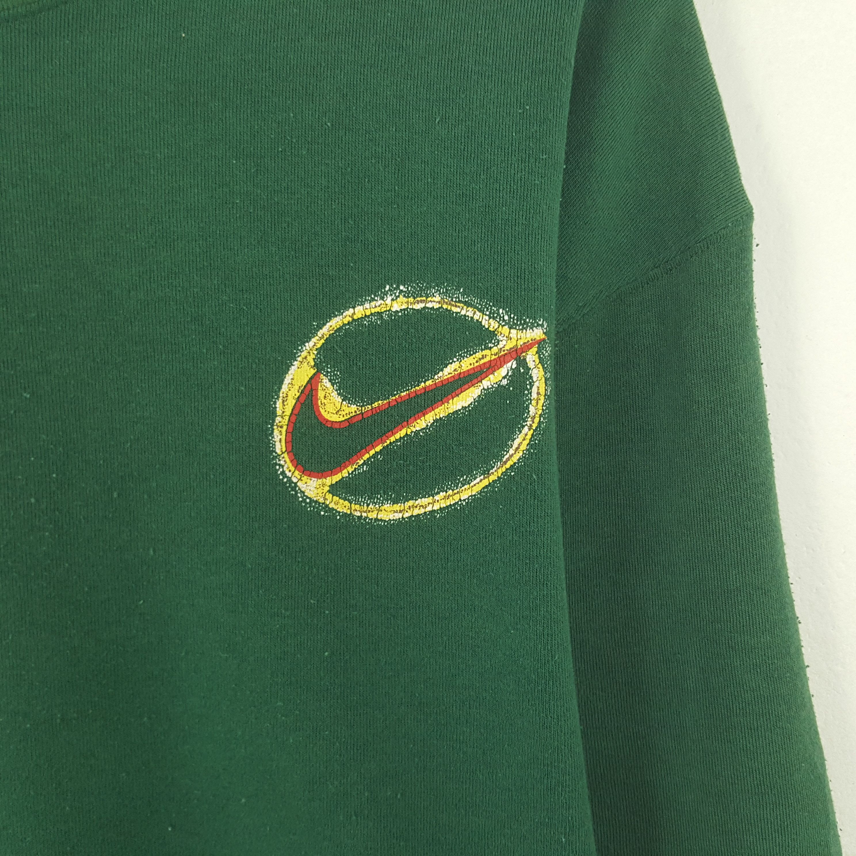 Nike × Vintage Vintage Nike Big Logo Sweatshirt Size US L / EU 52-54 / 3 - 4 Thumbnail