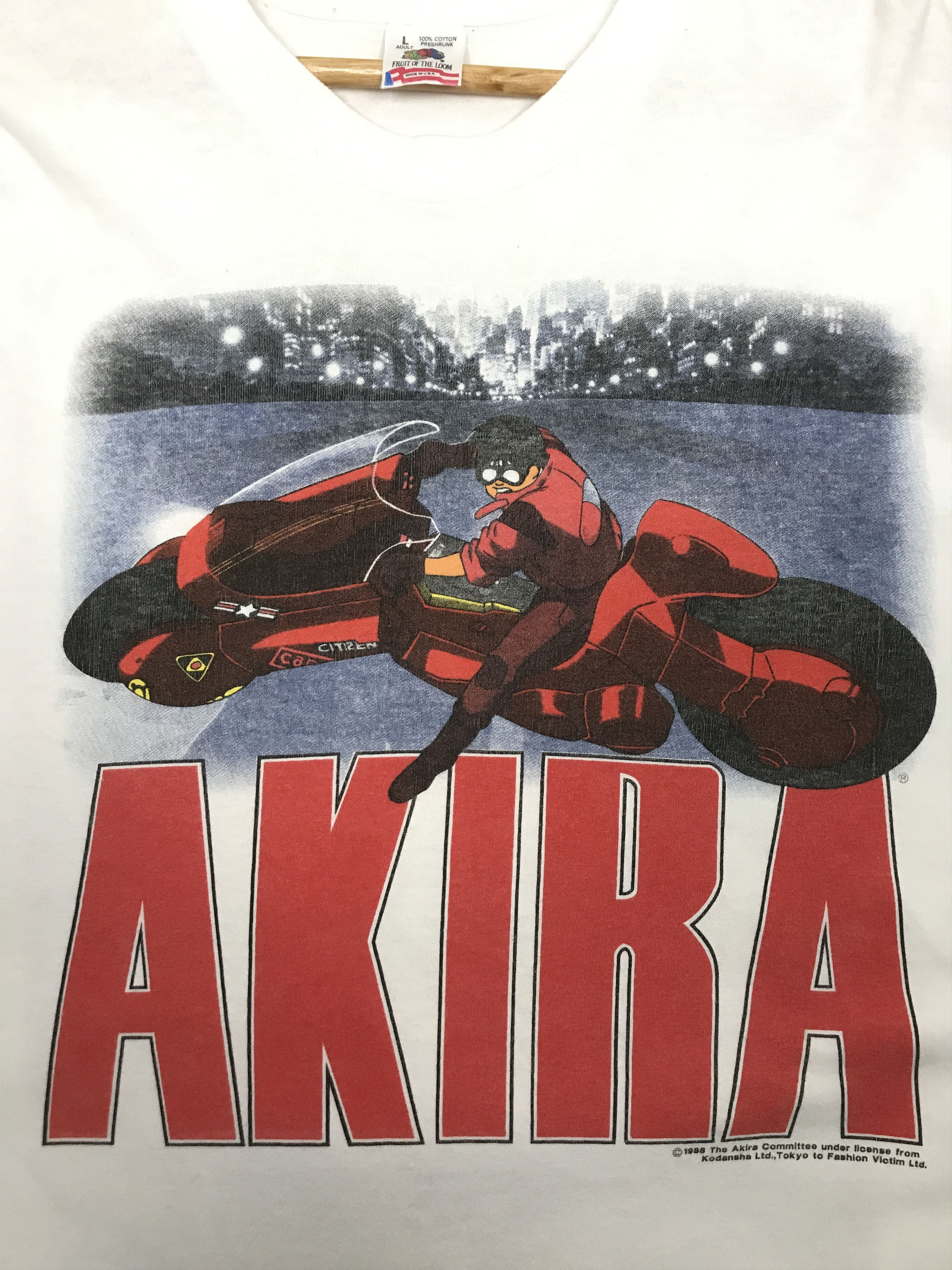 Japanese Brand Akira 1988 Japanese animated cyberpunk action film Japan Size US L / EU 52-54 / 3 - 3 Thumbnail
