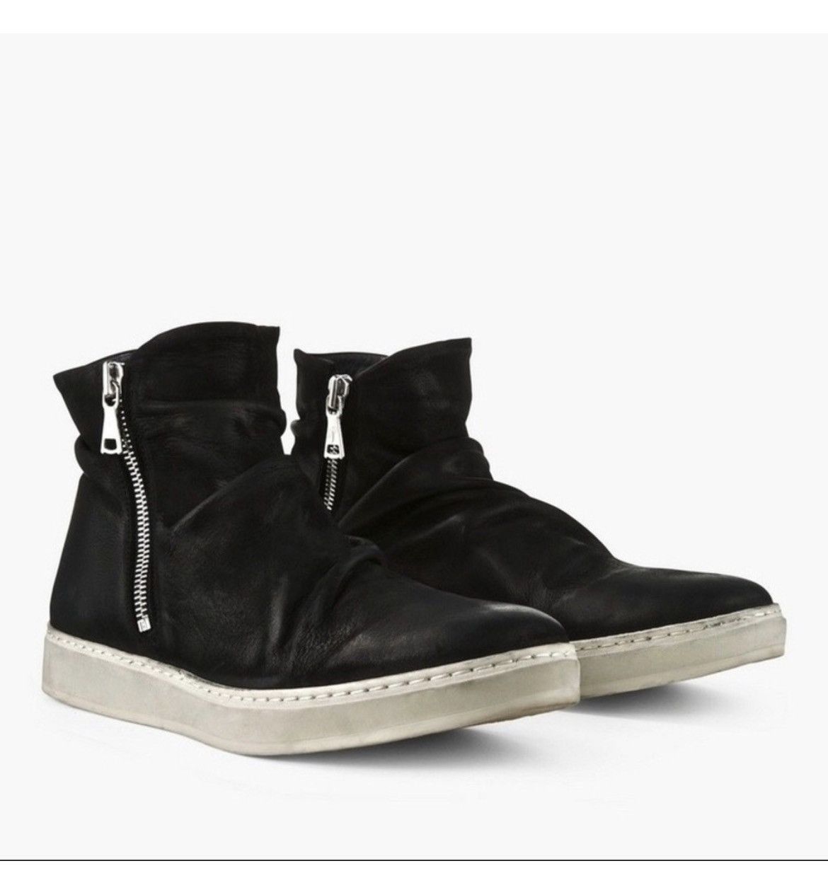 John Varvatos 315 Mac Double Zip Boots Size 12. Size US 12 / EU 45 - 4 Thumbnail