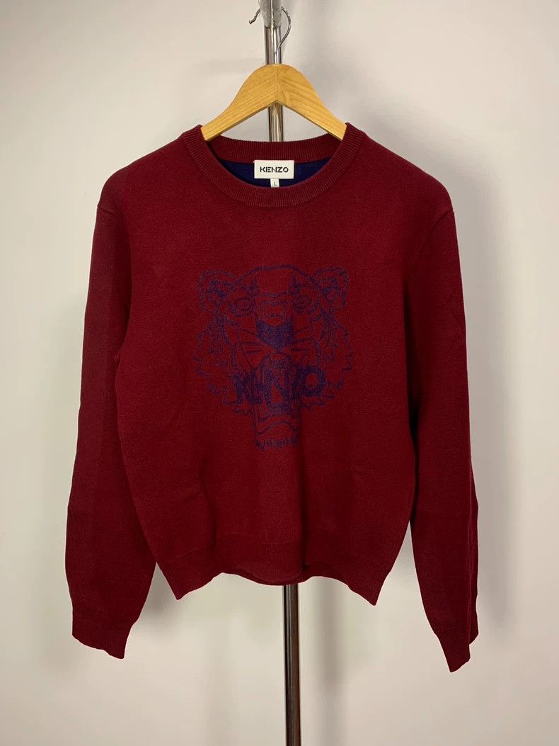 Kenzo Women's Tiger Head Sweater L - dmc