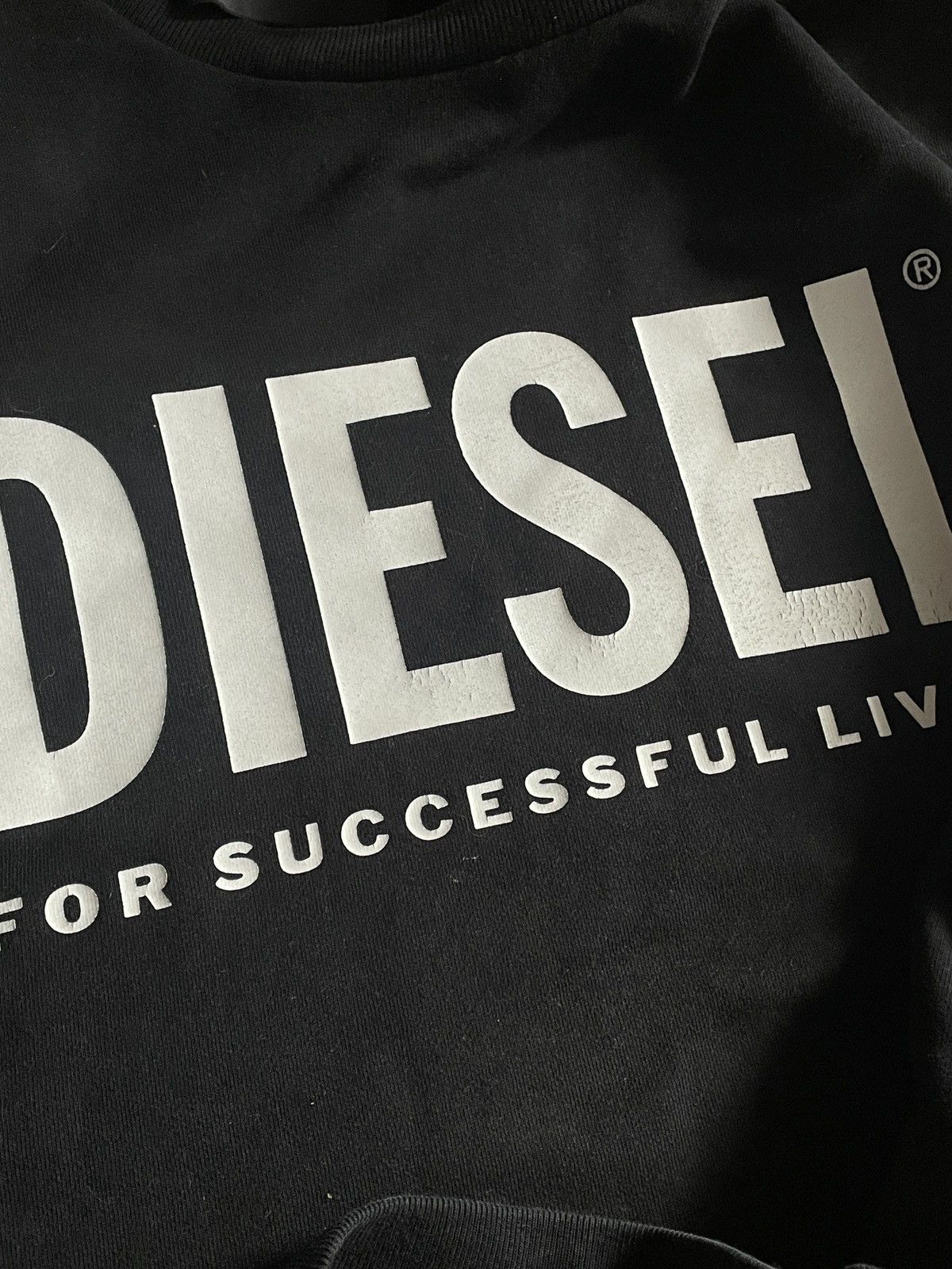 Diesel × Vintage Vintage Diesel Sweatshirt Big Logo Japanese Style Size US L / EU 52-54 / 3 - 5 Thumbnail