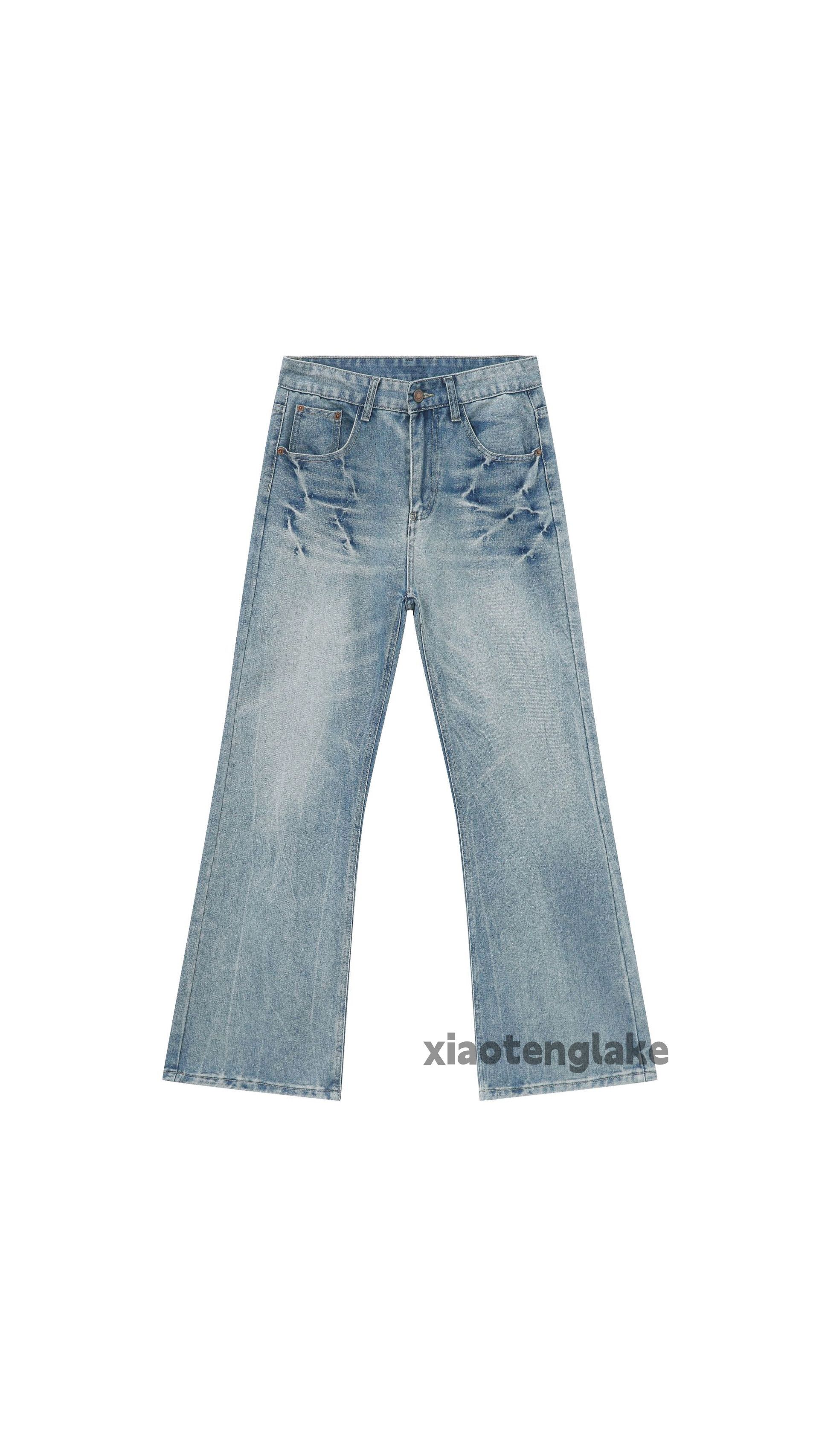 Jean × Vintage washed faded cleanfit yuppie y2k bootcut jeans Size US 30 / EU 46 - 2 Thumbnail