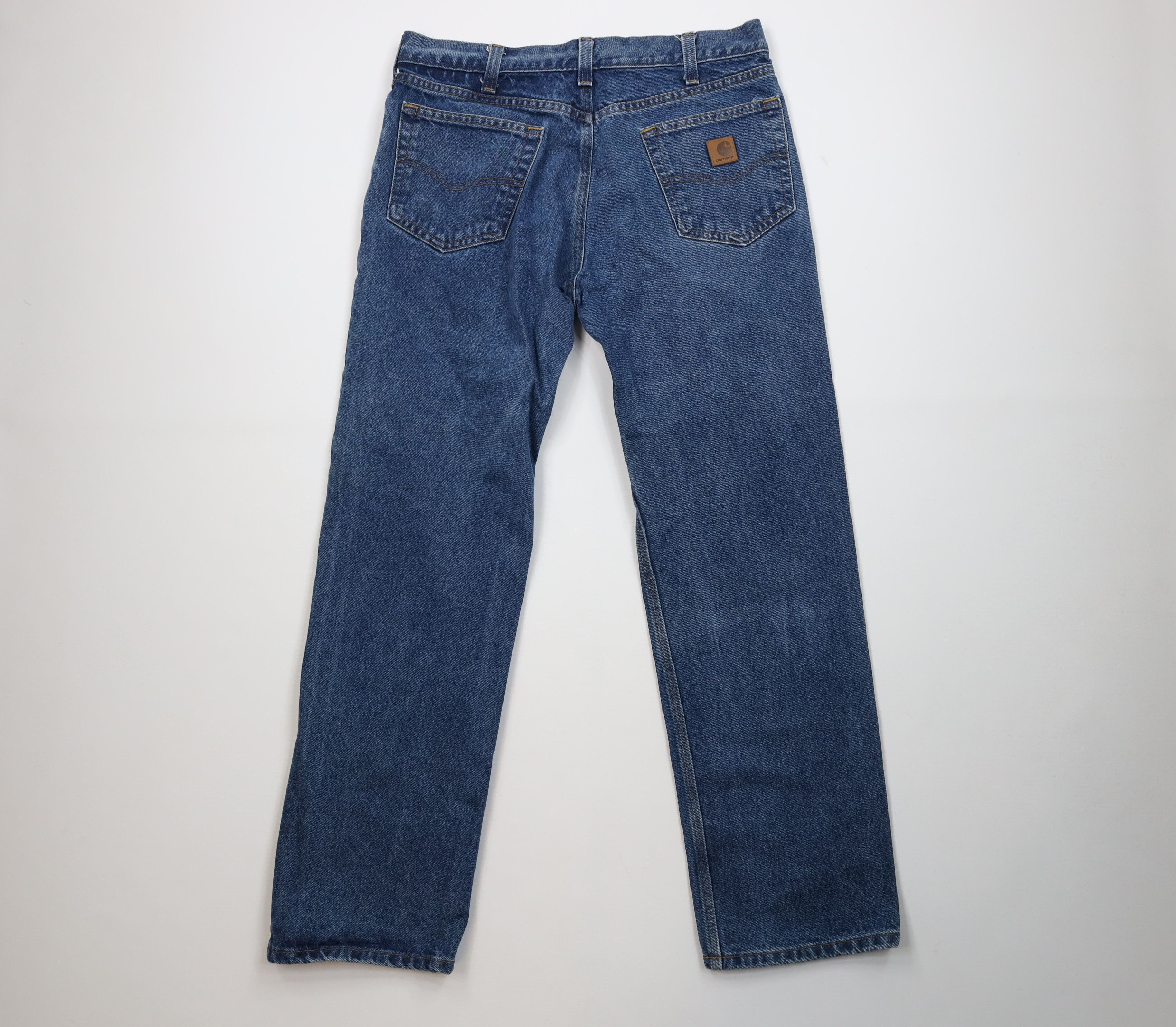 Carhartt Vintage Carhartt Relaxed Fit Straight Leg Denim Jeans Blue Size US 34 / EU 50 - 8 Thumbnail