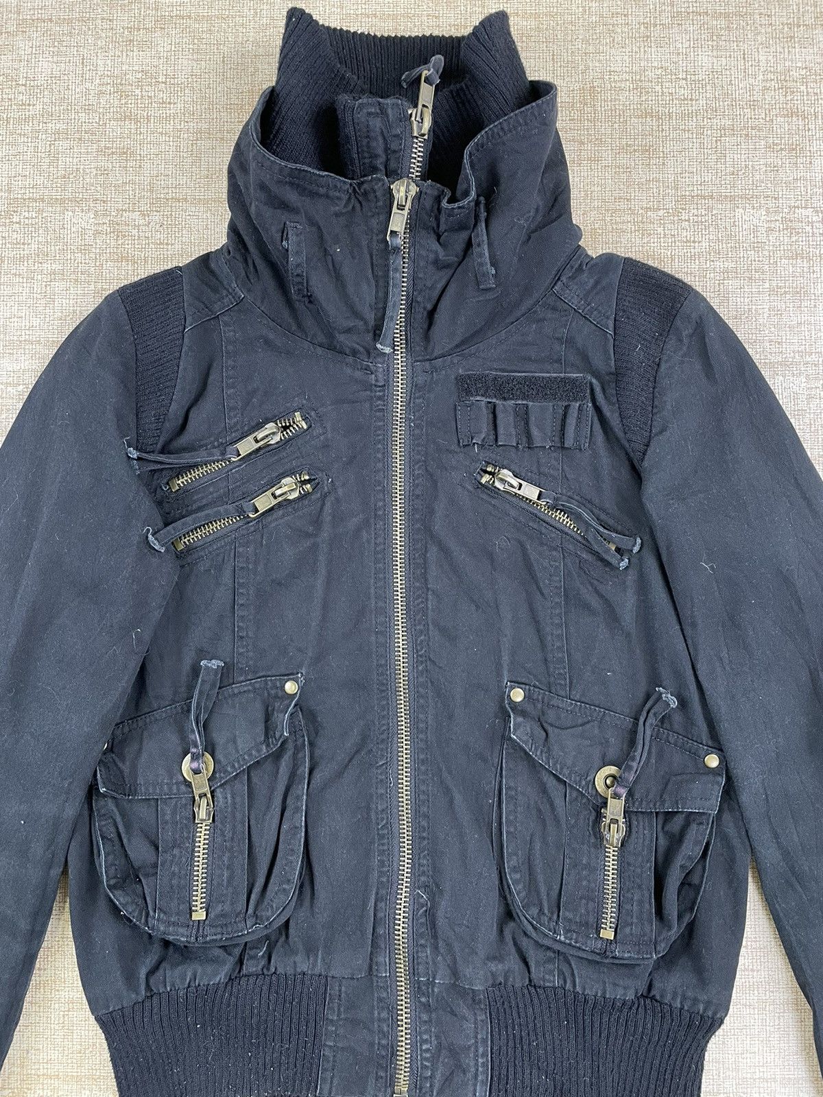 If Six Was Nine Japanese Punk Fashion Bondage Style Multipocket Jacket Size US S / EU 44-46 / 1 - 1 Thumbnail
