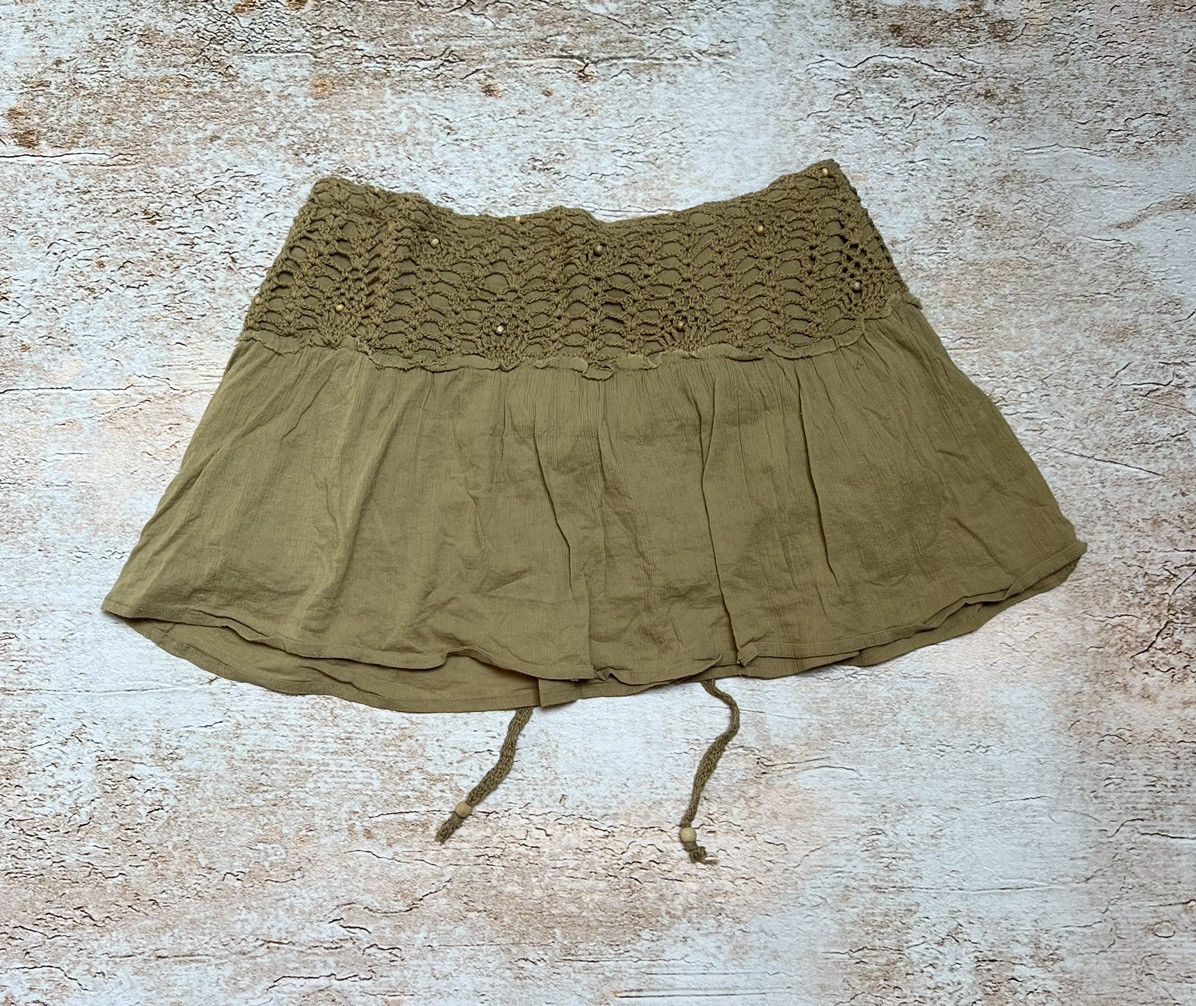 Vintage Vintage Japanese flare mini skirt Size 28" / US 6 / IT 42 - 5 Thumbnail