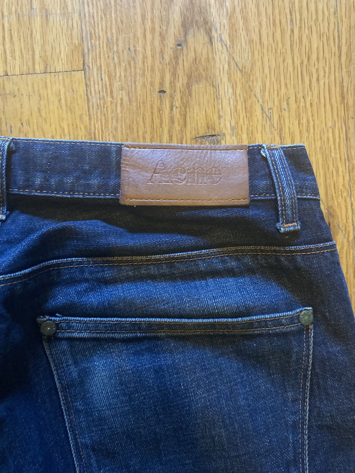 Acne Studios Acne ‘Max’ Raw Denim Size US 30 / EU 46 - 3 Thumbnail