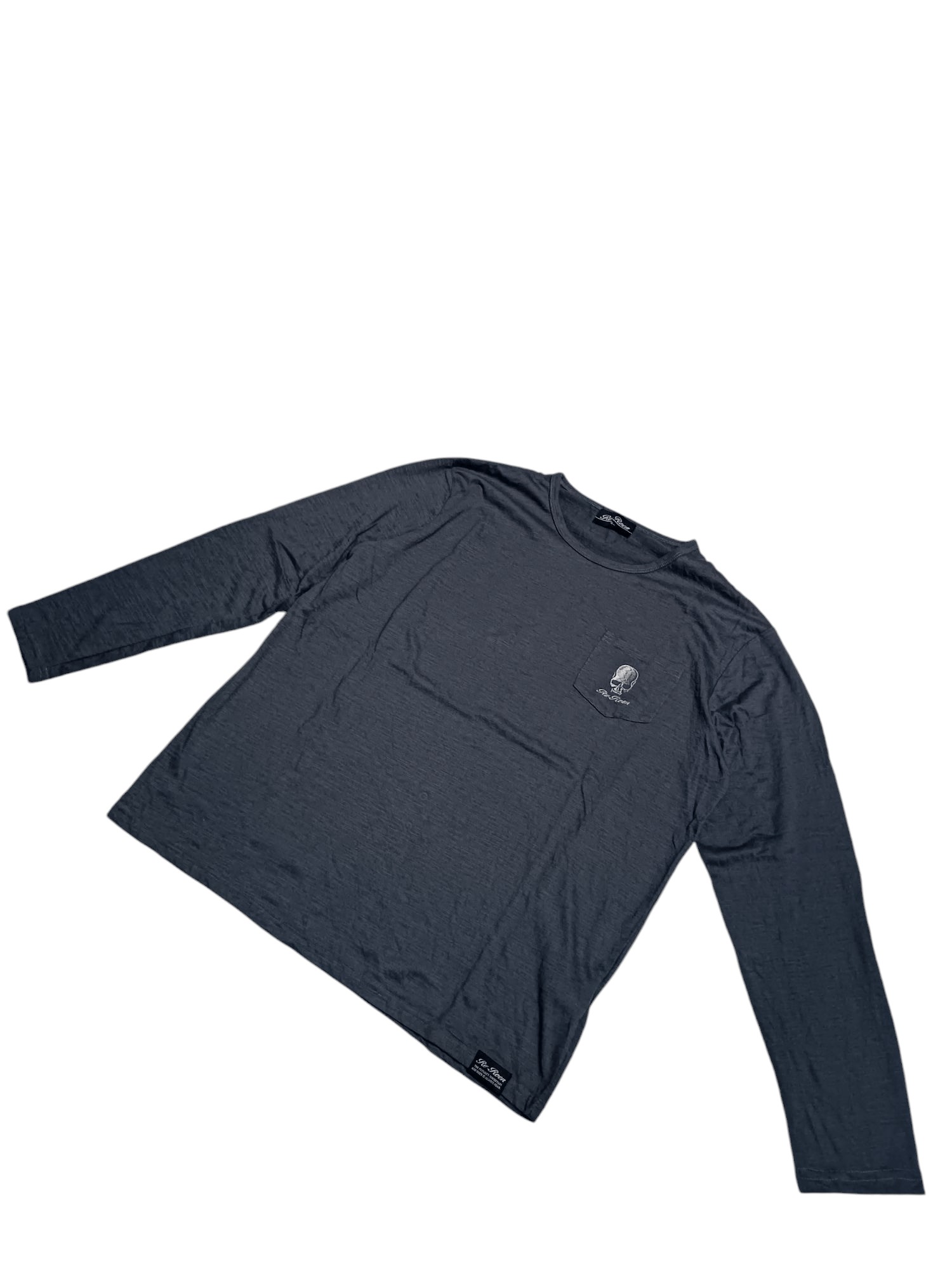 Japanese Brand × Roen Re Roen Long Sleeve T-shirt Pocket Skull Size US XXL / EU 58 / 5 - 3 Thumbnail