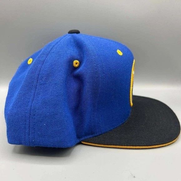 Mitchell & Ness Golden State Warriors GSW Hat Men Big Logo Snap Back Wool Size ONE SIZE - 7 Thumbnail