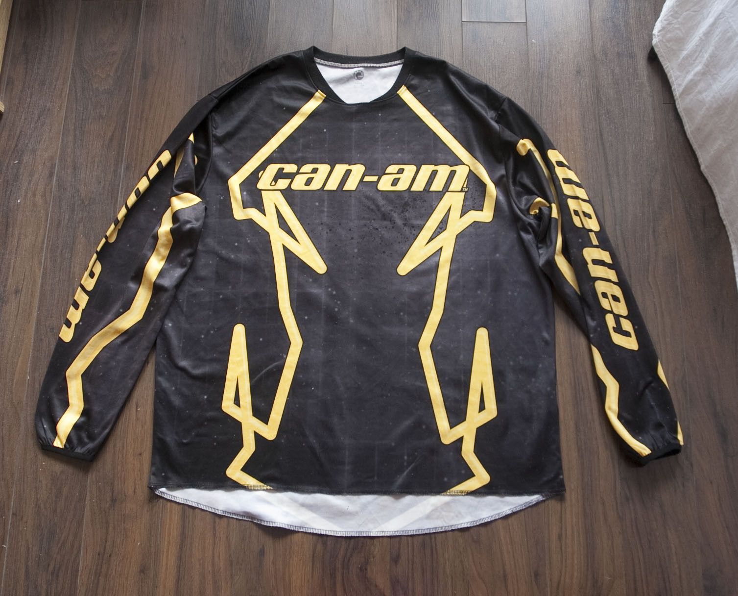 Other Can-am BRP Motocross Racing Jersey Size XL Black Yellow Size US XL / EU 56 / 4 - 1 Thumbnail