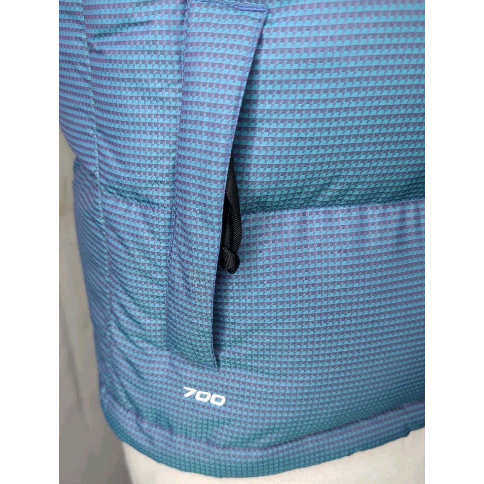 The North Face The North Face Womens Small 1996 Retro Nuptse Down Puffer Vest Jacket Blue Size S / US 4 / IT 40 - 4 Thumbnail
