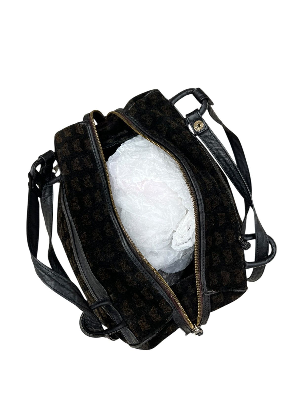 Bottega Veneta Vintage 70s 80s Bottega Venetta Hybrid Leather Bag Size ONE SIZE - 14 Thumbnail