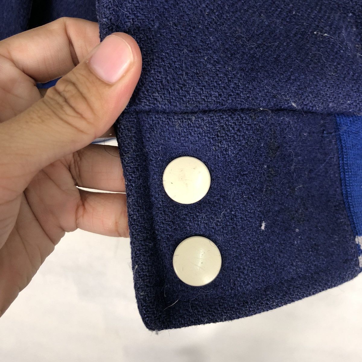 Other × Vintage Vansport Varsity Rares Wool Leather Jacket Size US M / EU 48-50 / 2 - 14 Thumbnail