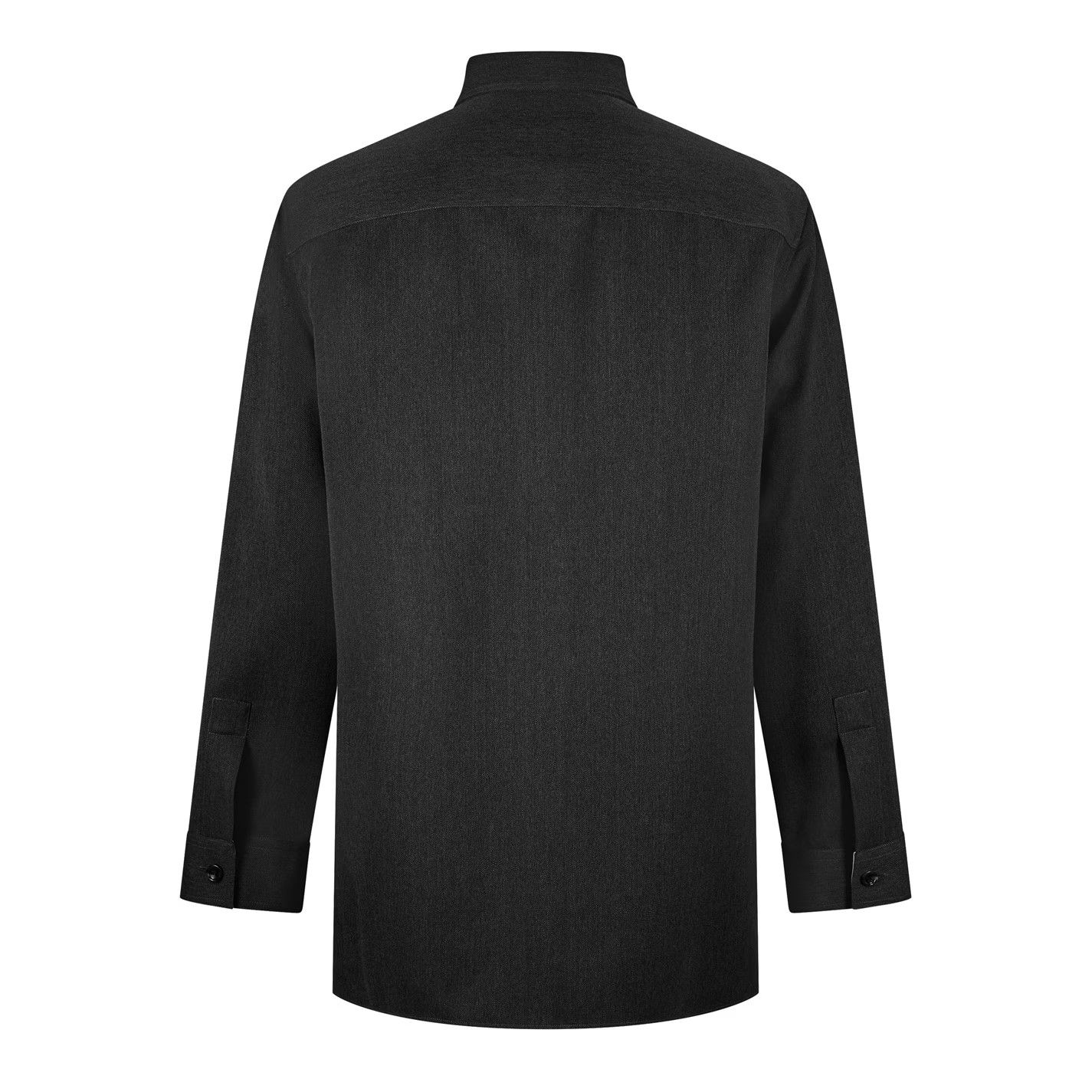 Gucci o1g2r1mq0426 Wool Shirt With Embroidery in Black Size US L / EU 52-54 / 3 - 2 Thumbnail