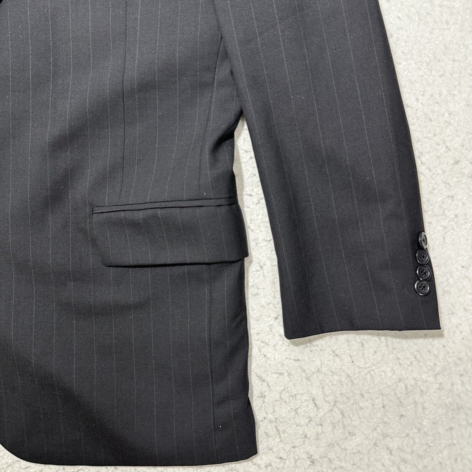 Jos. A. Bank Jos. A. Bank 42S 100% Wool Suit Jacket Dark Gray Coat Size 42S - 4 Thumbnail