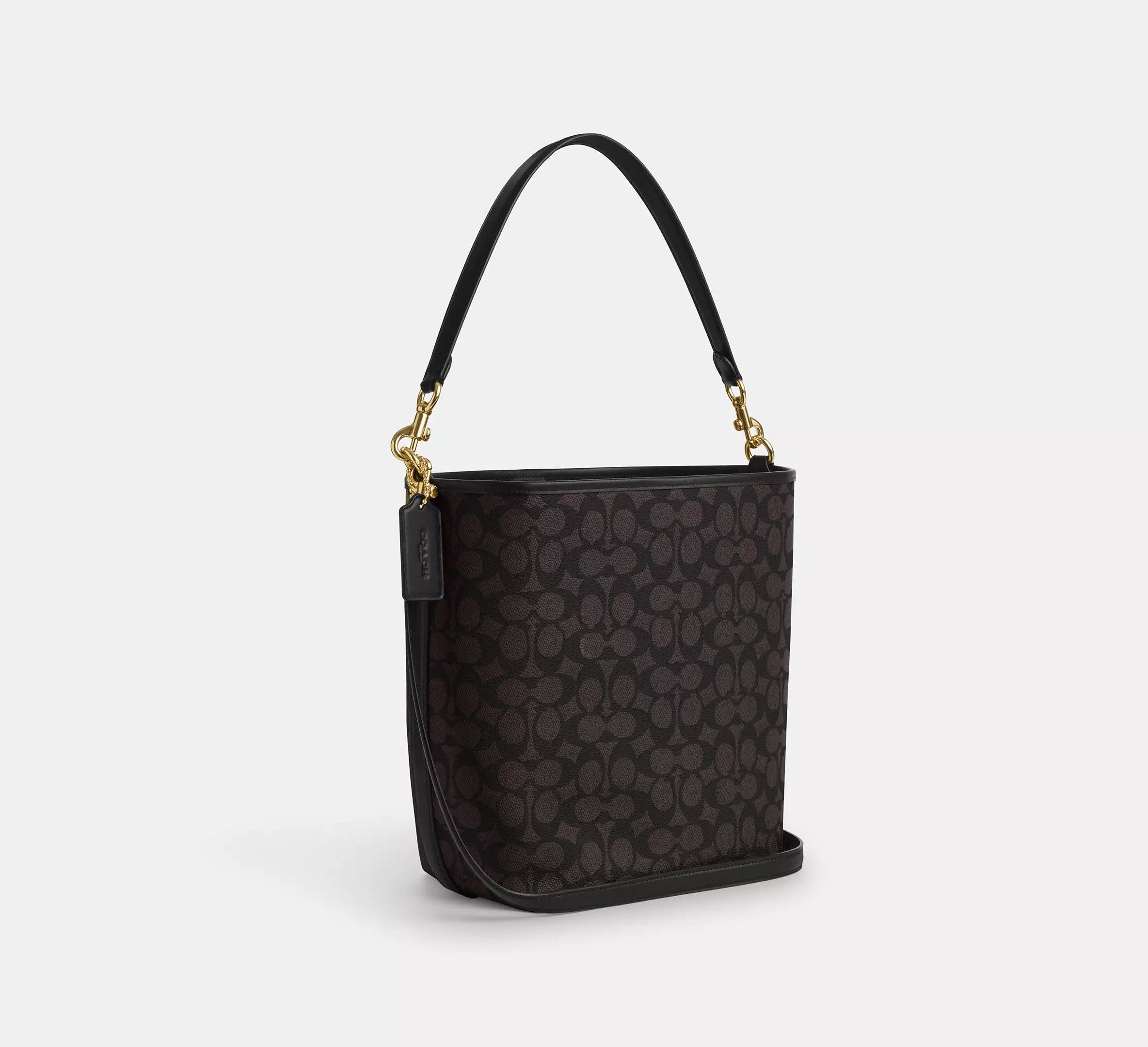 Coach City Large Bucket Bag In Signature Canvas CT802 Size ONE SIZE - 10 Thumbnail