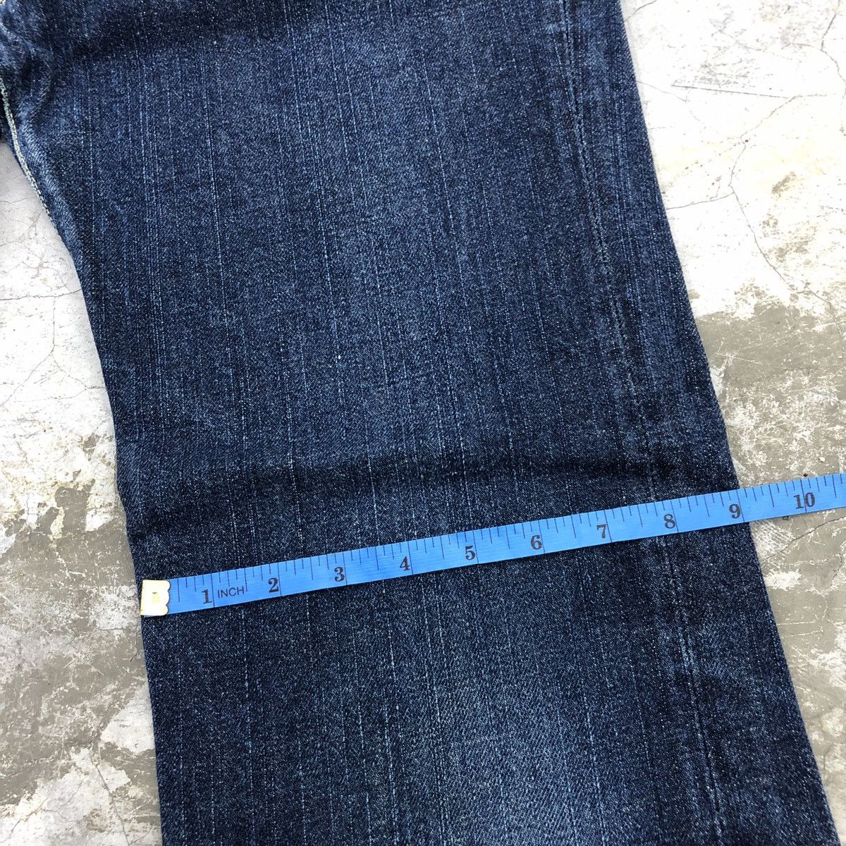 45rpm × Denime × Japanese Brand 45 RPM Straight Cut Denim Jeans Size US 28 / EU 44 - 20 Thumbnail