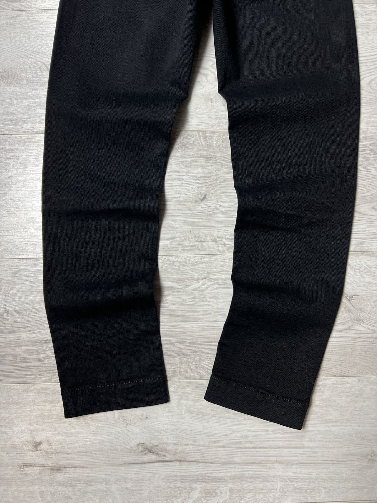 Marithe + Francois Girbaud Vintage Marithe Francois Girbaud Jeans Black Denim Pant MFG Size 27" / US 4 / IT 40 - 12 Thumbnail