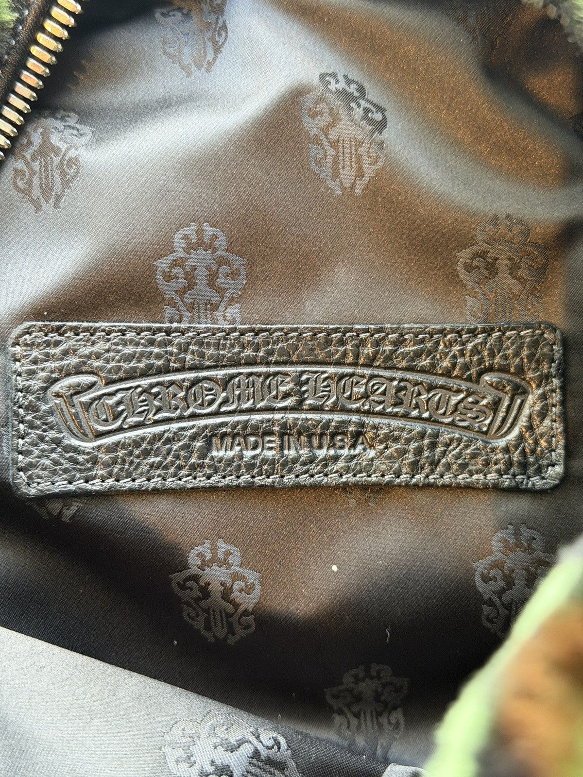 Chrome Hearts tiny leopard furry duffle Size ONE SIZE - 12 Thumbnail