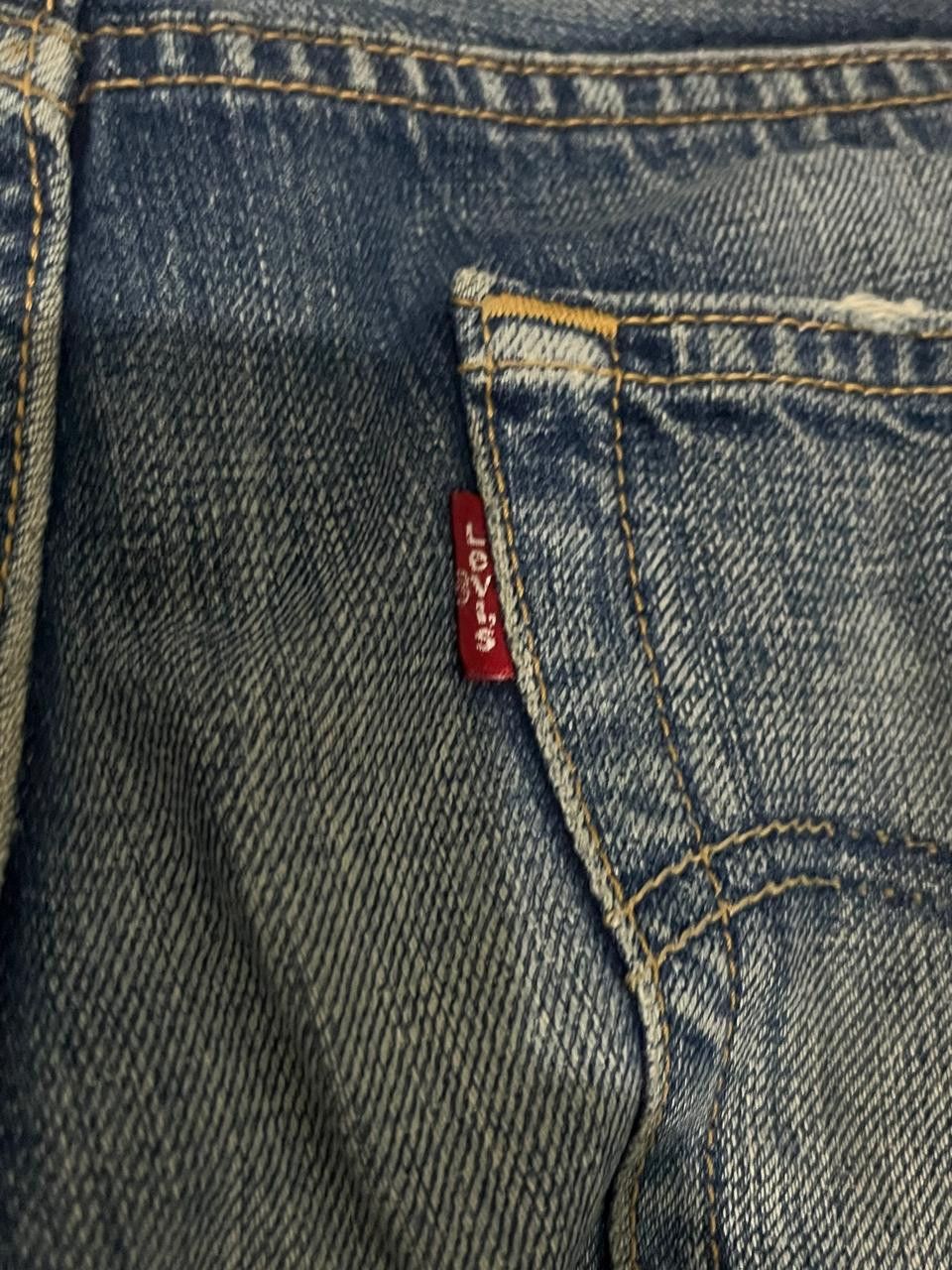 Vintage 2007 Levis 501-0069 Custom Distrassed Repaired Denim