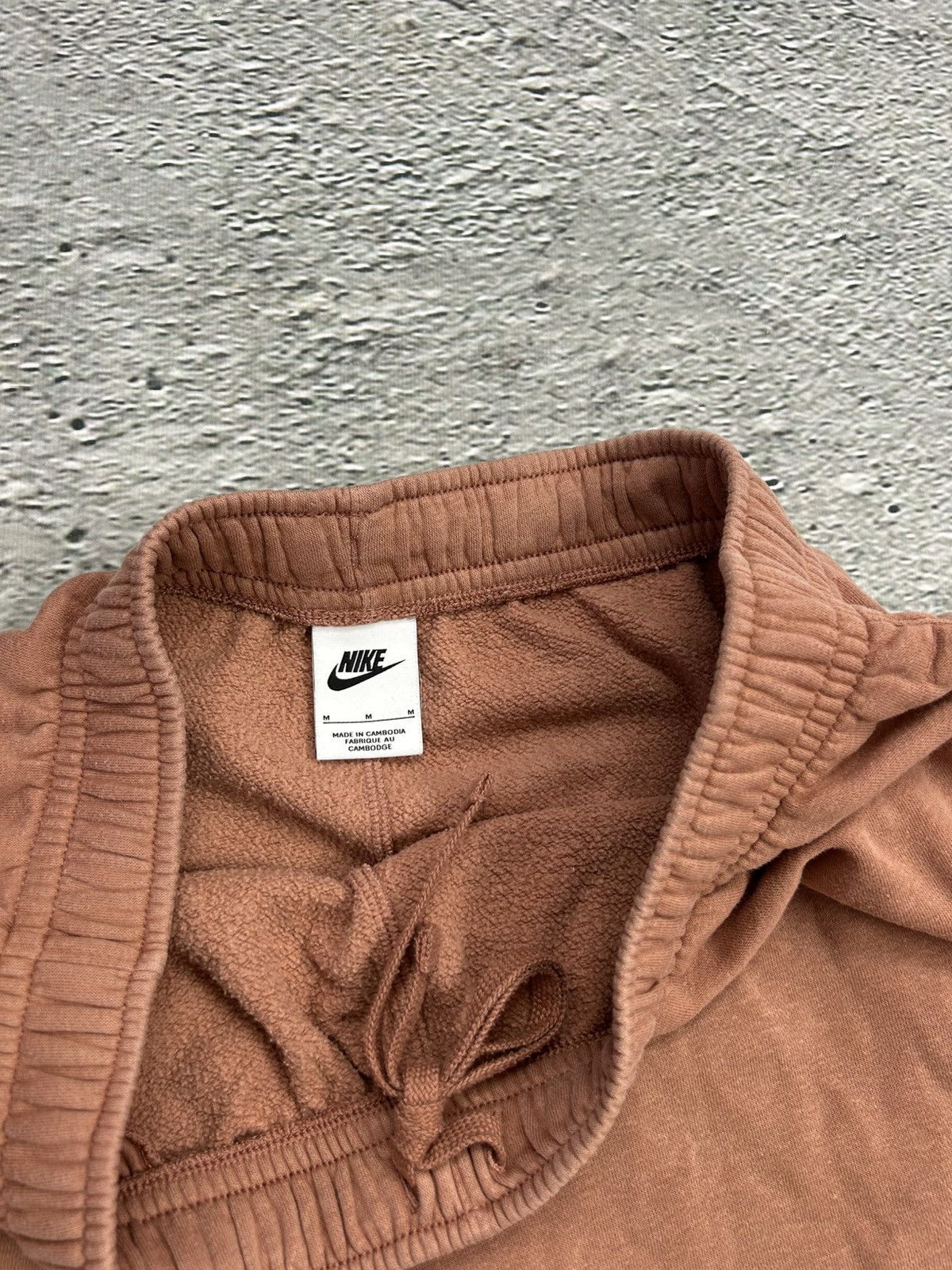 Nike × Vintage Nike vintage brown shorts small logo Sweatpants cargo Size US 30 / EU 46 - 3 Thumbnail