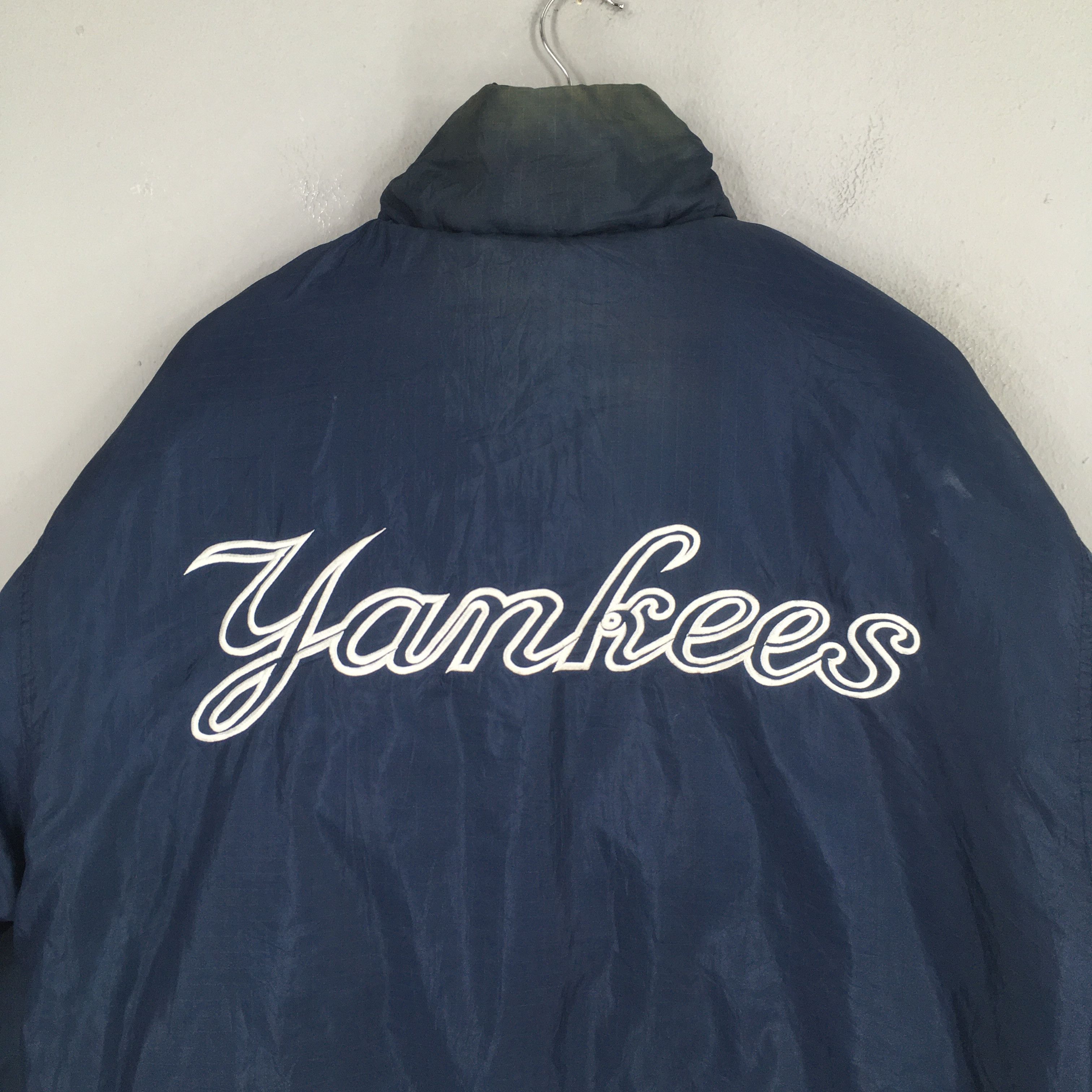 MLB Vintage 90s New York Yankees MLB Varsity Jacket Medium Size US M / EU 48-50 / 2 - 13 Thumbnail