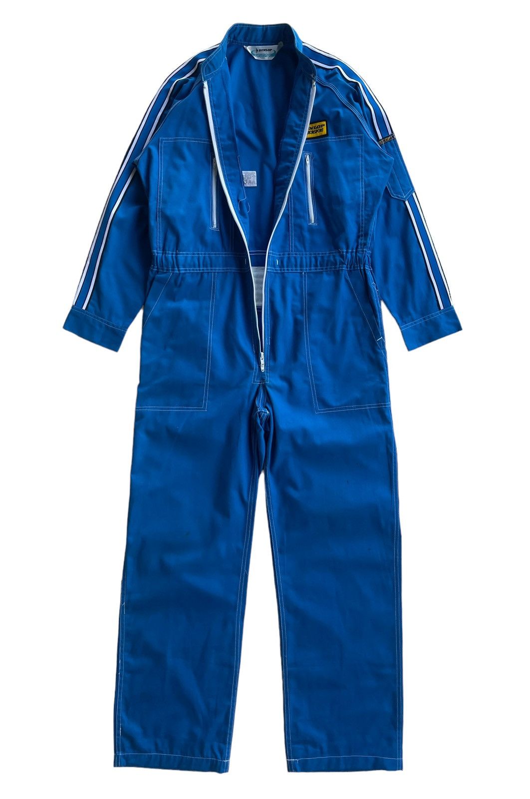 Dunlop Vintage Dunlop Motorsport Racing Tsunagi Jumpsuit Coverall Size US L / EU 52-54 / 3 - 6 Thumbnail