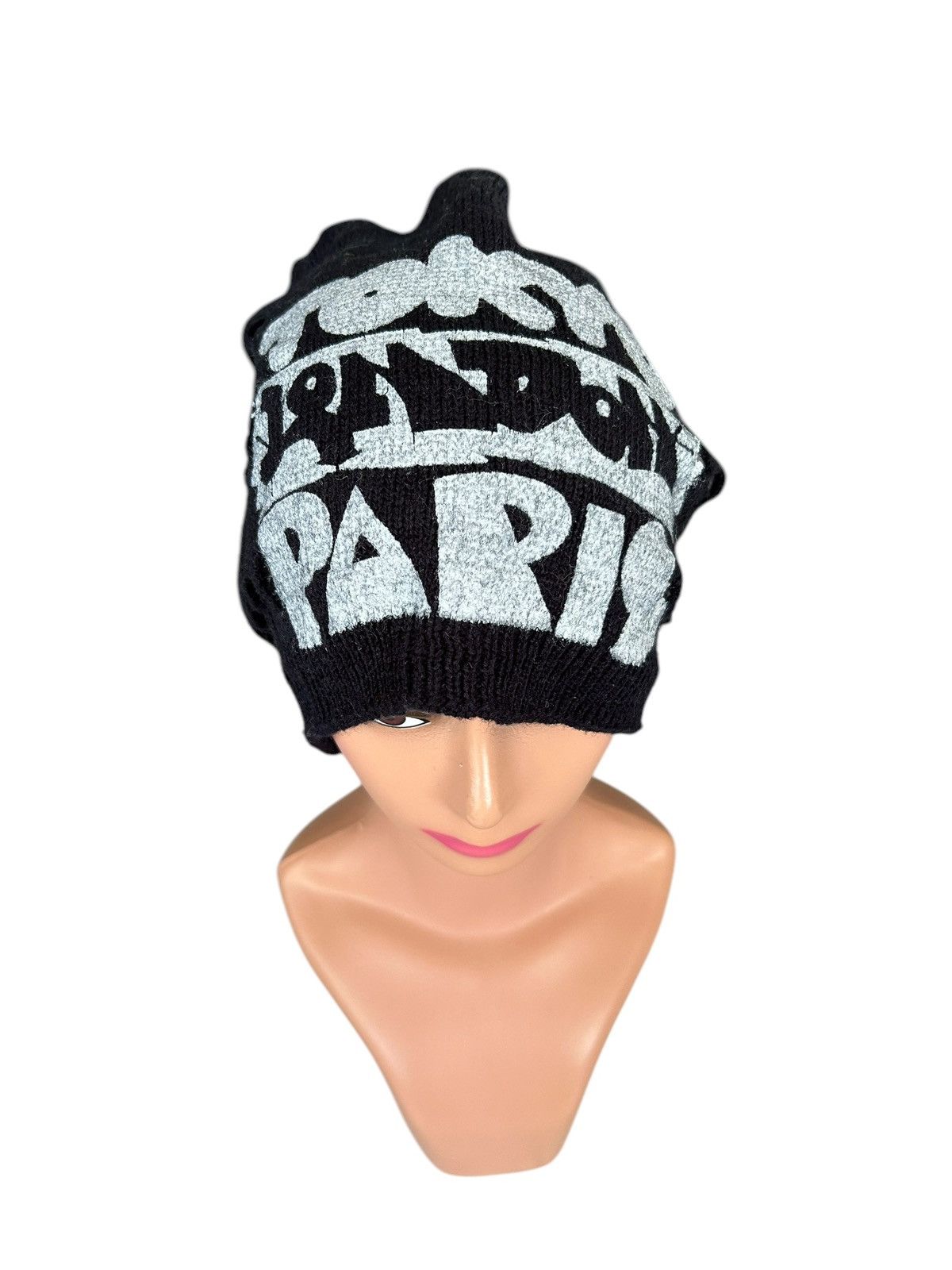 Japanese Brand × Kapital × Vintage Distressed Japanese Punk Style Reversible Beanie Hats Size ONE SIZE - 2 Thumbnail