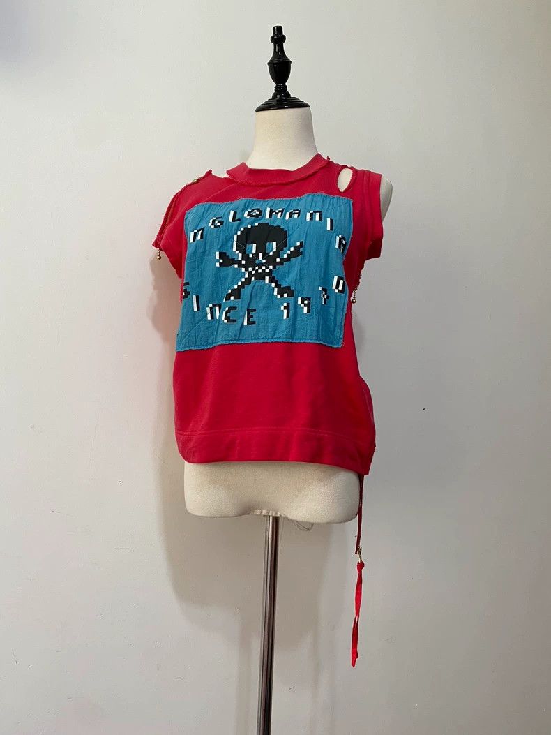 Vivienne Westwood Vivienne Westwood Irregular punk ripped short sleeve T-shi Size XXS / US 00 / IT 34 - 2 Thumbnail