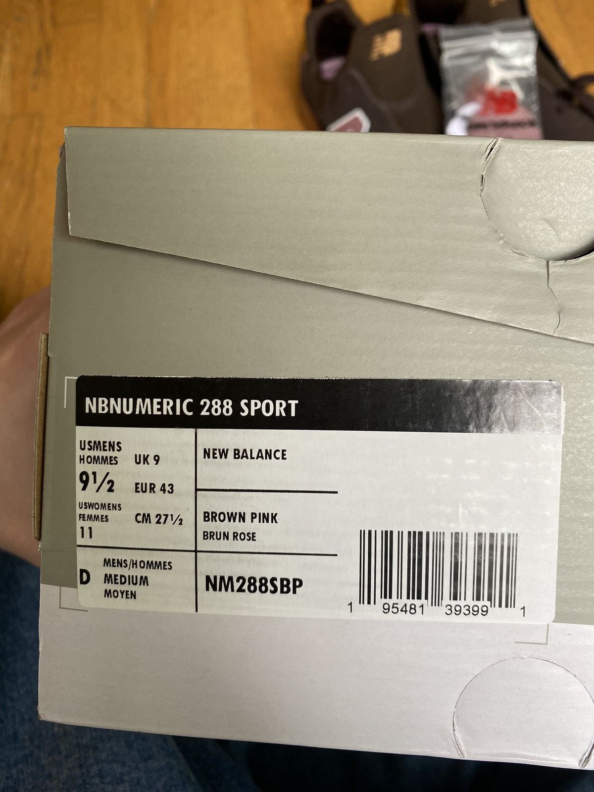 New Balance New Balance Numeric 288 Sport SBP Brown/Pink Size US 9.5 / EU 42-43 - 17 Thumbnail